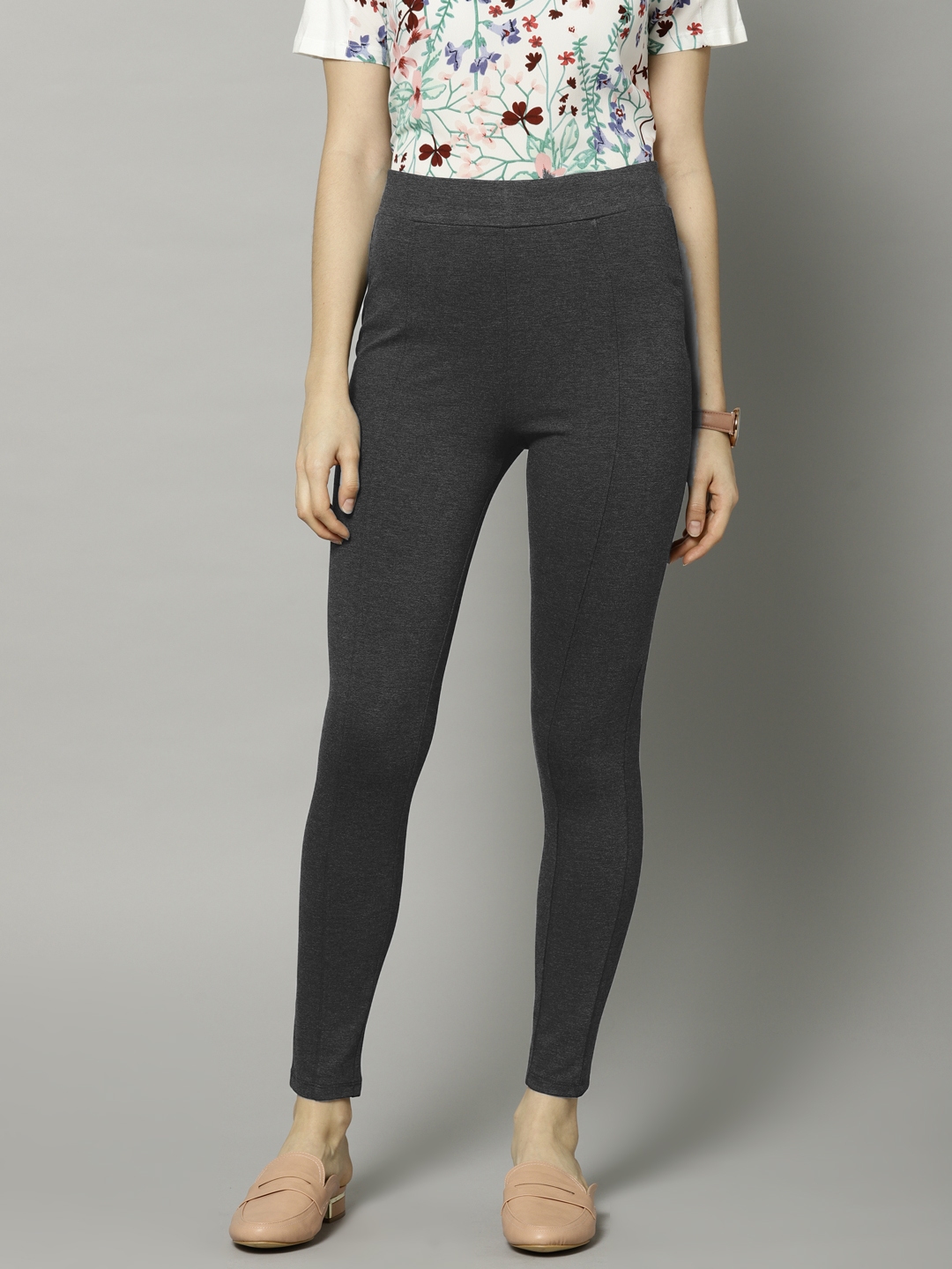 marks and spencer black jeggings
