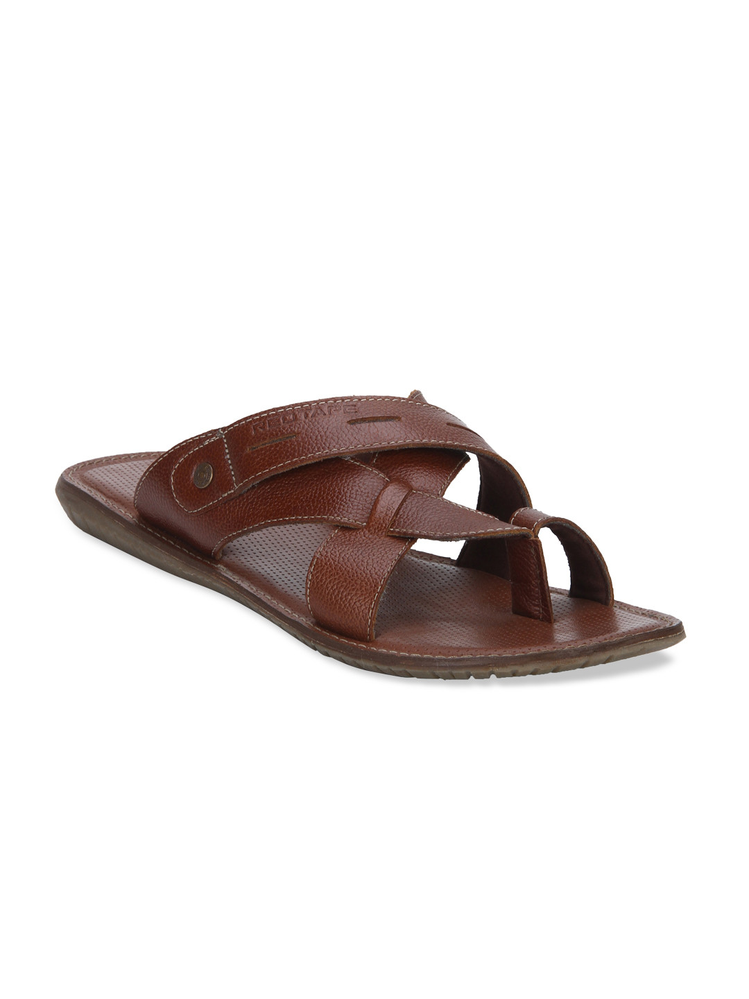 Buy Red Tape Men Brown Comfort Sandals - Sandals for Men 2381634 | Myntra