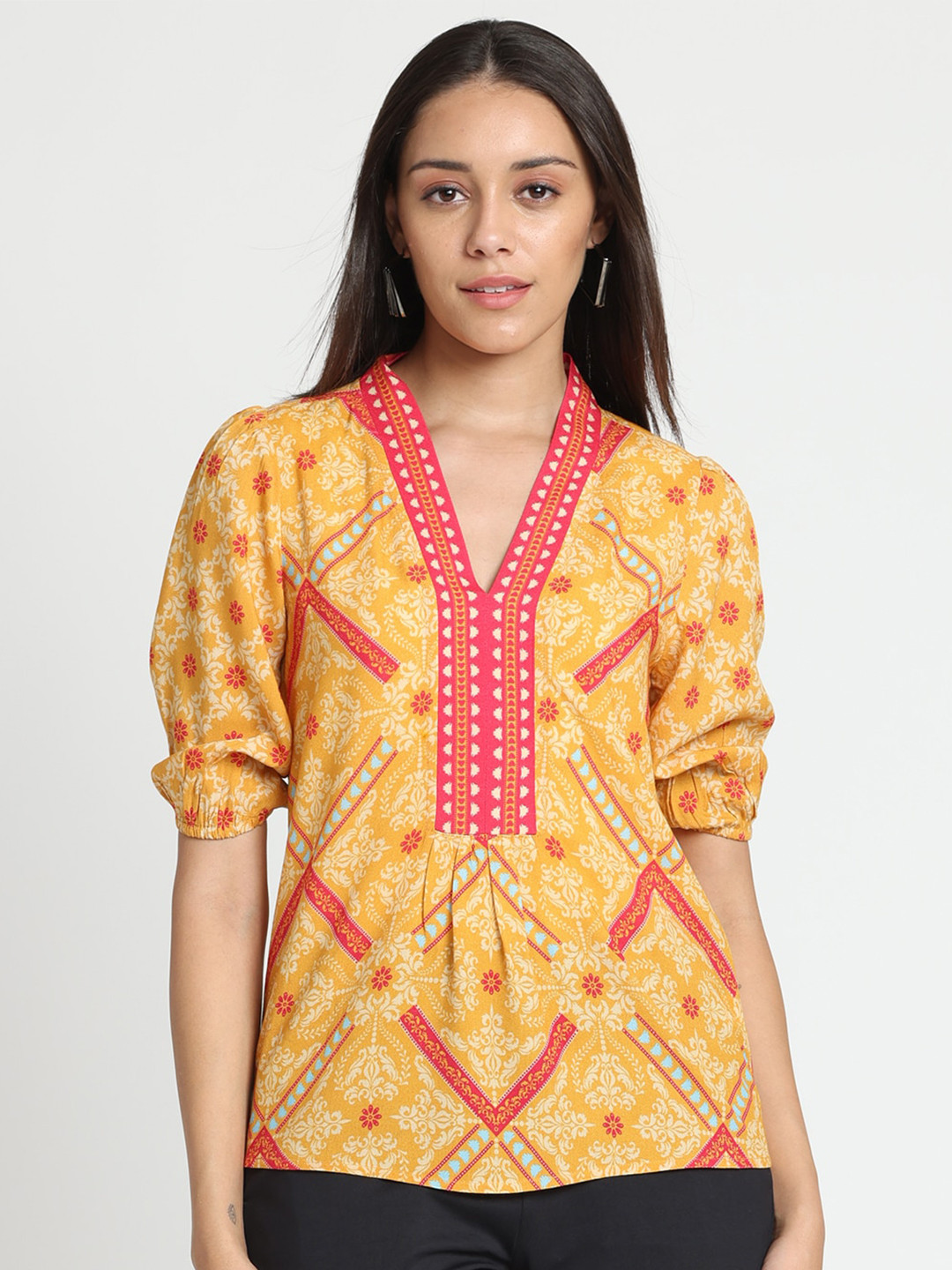 Women Multi Printed Regular Top