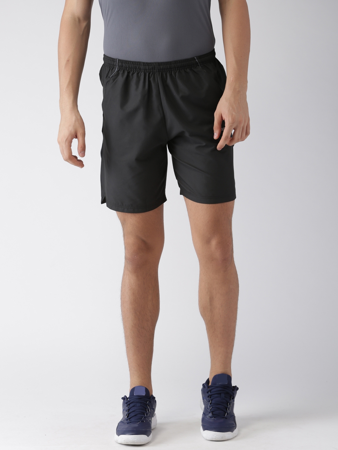 Buy 2GO Men Black Solid Sports Shorts - Shorts for Men 2385028 | Myntra
