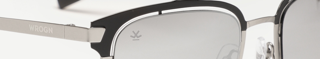 Buy WROGN Unisex Browline Mirrored Sunglasses MFB PN CY 51458  - Sunglasses for Unisex 2385230 | Myntra