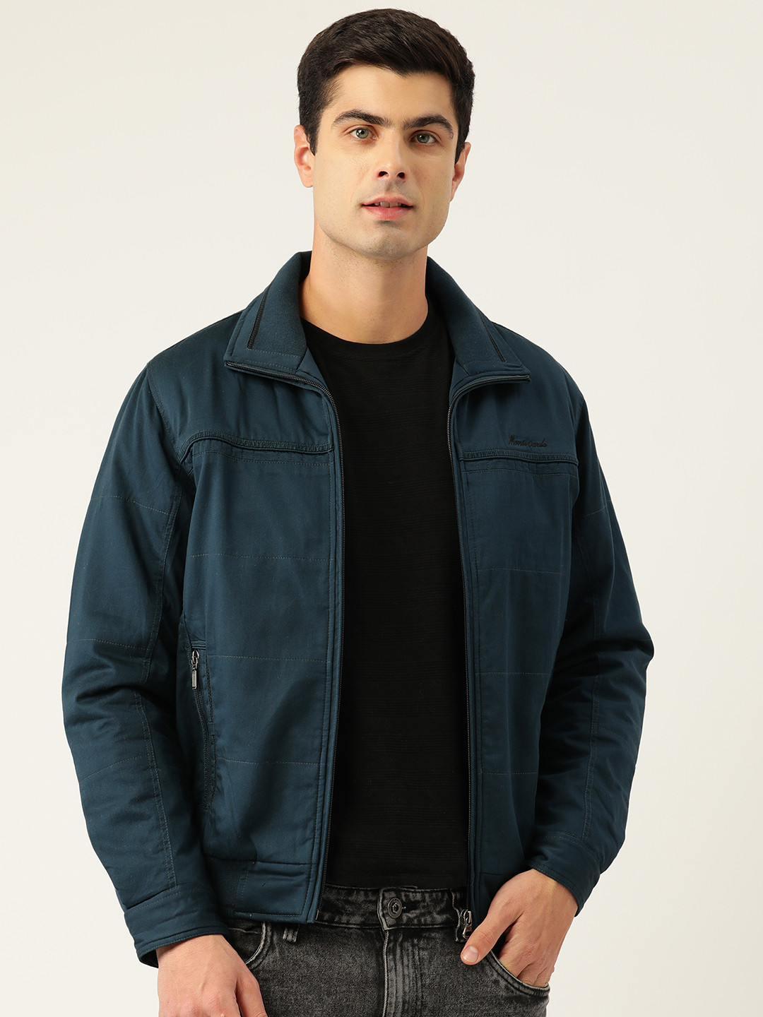 Buy Monte Carlo Solid Tailored Jacket Jackets for Men 23855018 Myntra