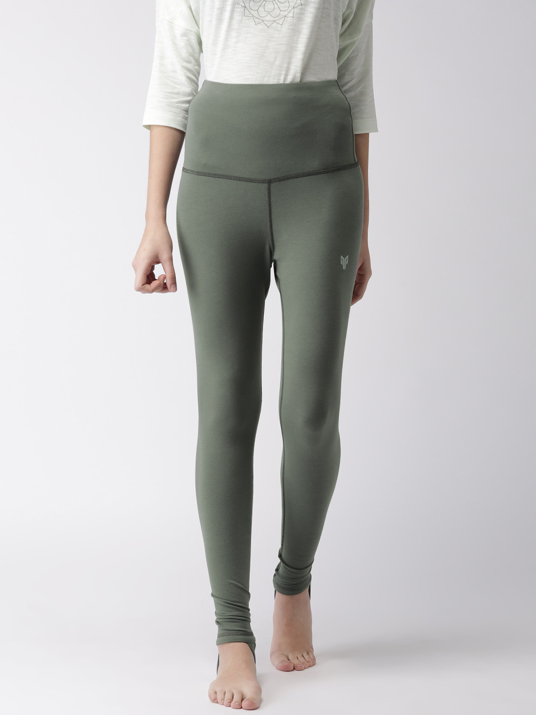 Buy 2GO Women Charcoal Grey Yoga Tights Tights for Women 2387012 Myntra