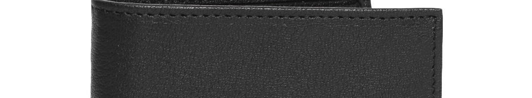 Buy Louis Philippe Men Black Genuine Leather Two Fold Wallet - Wallets for Men 2388537 | Myntra