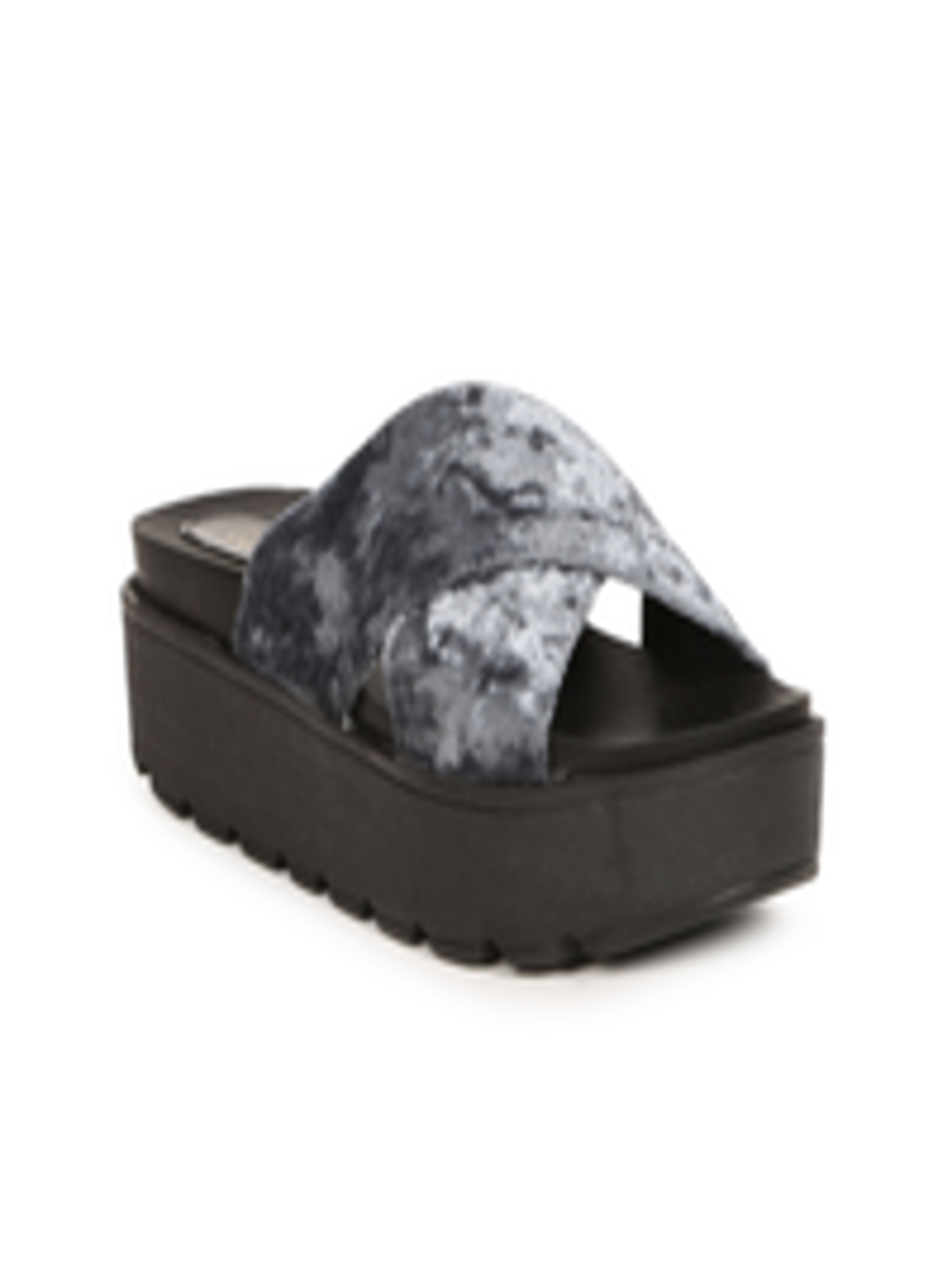 Buy Catwalk Women Grey Solid Sandals - Heels for Women 2388777 | Myntra
