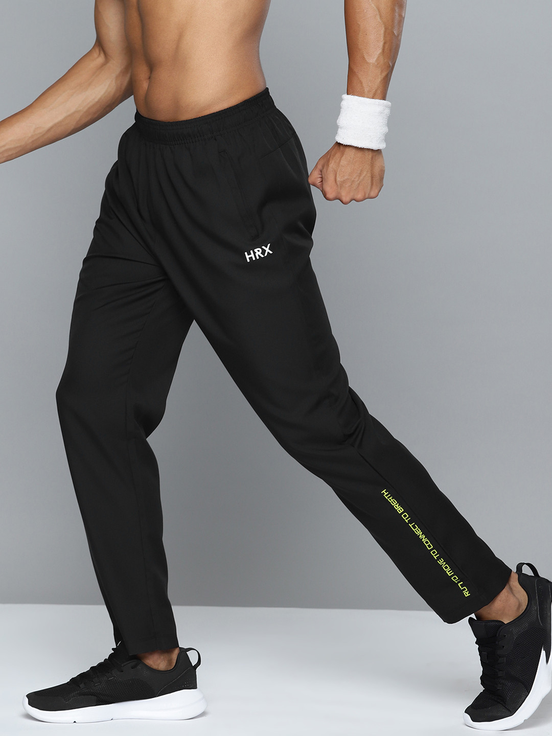 Buy HRX By Hrithik Roshan Men Rapid Dry Running Track Pants Track