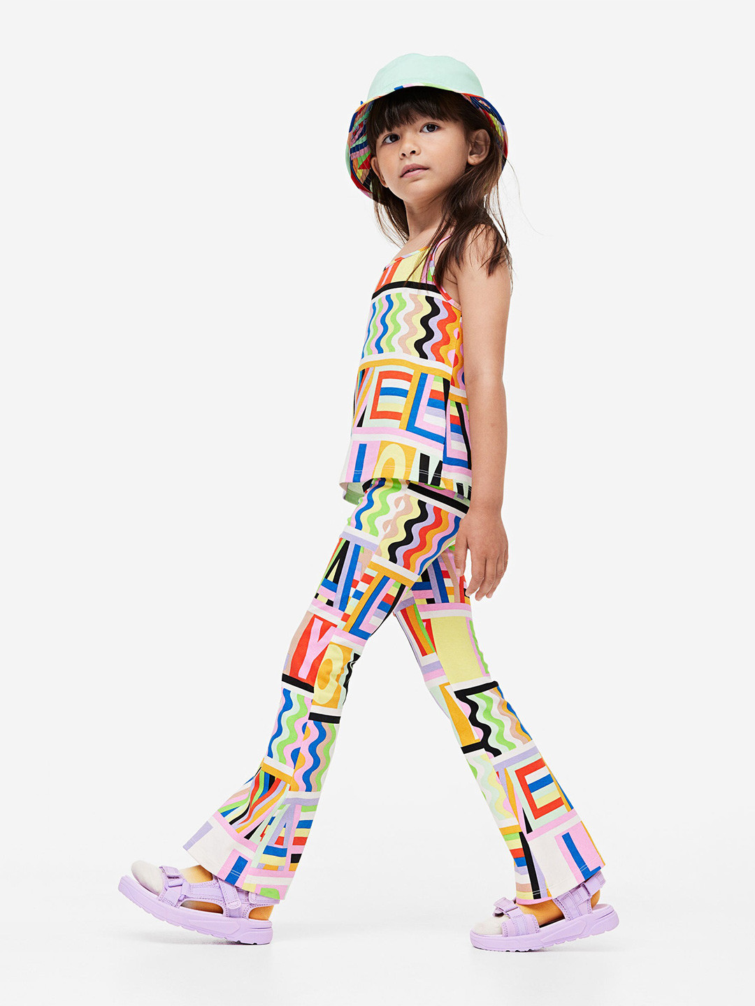 Buy H&M Girls 2 Piece Patterned Set Clothing Set for Girls 23933886