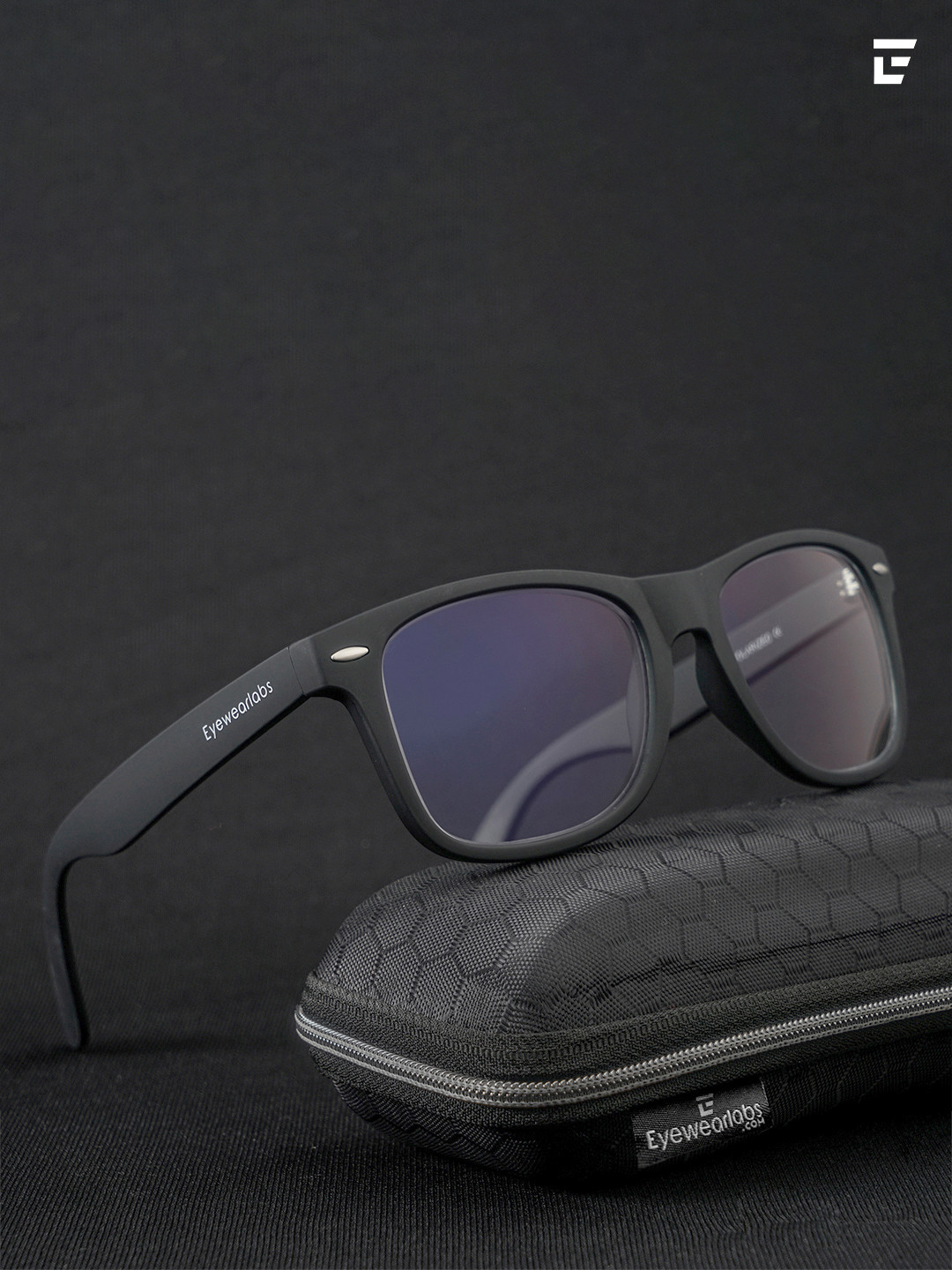 Buy Eyewearlabs Armor Blue Light Unisex Full Rim Square Frames With