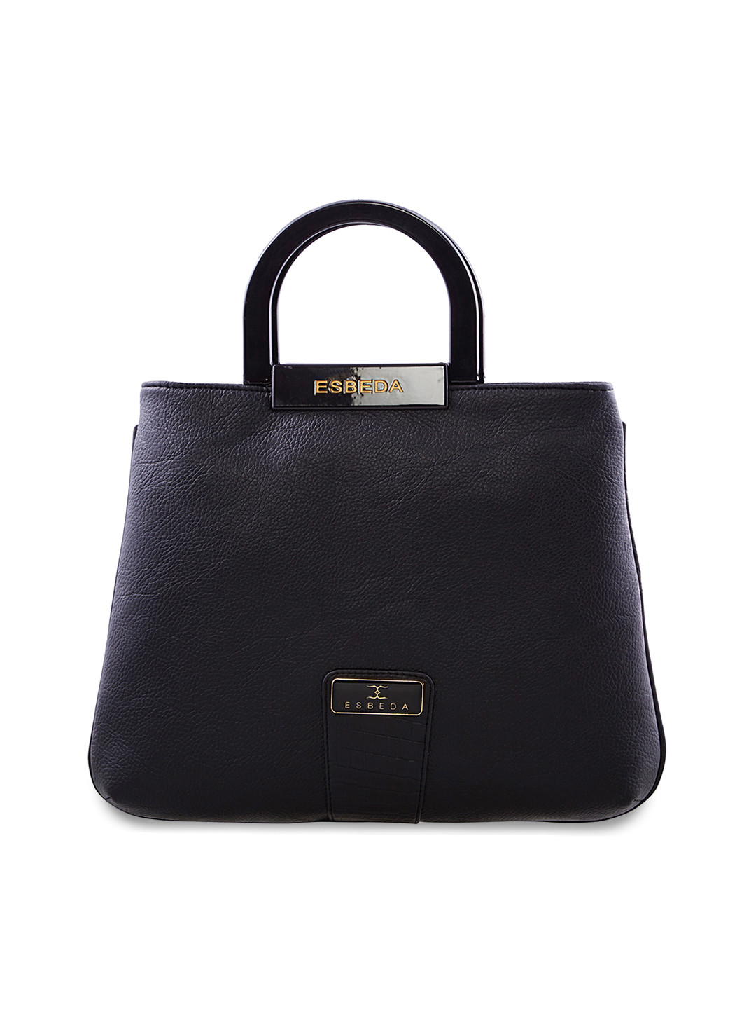 Buy ESBEDA Black Solid Handheld Bag Handbags for Women 2393837 Myntra