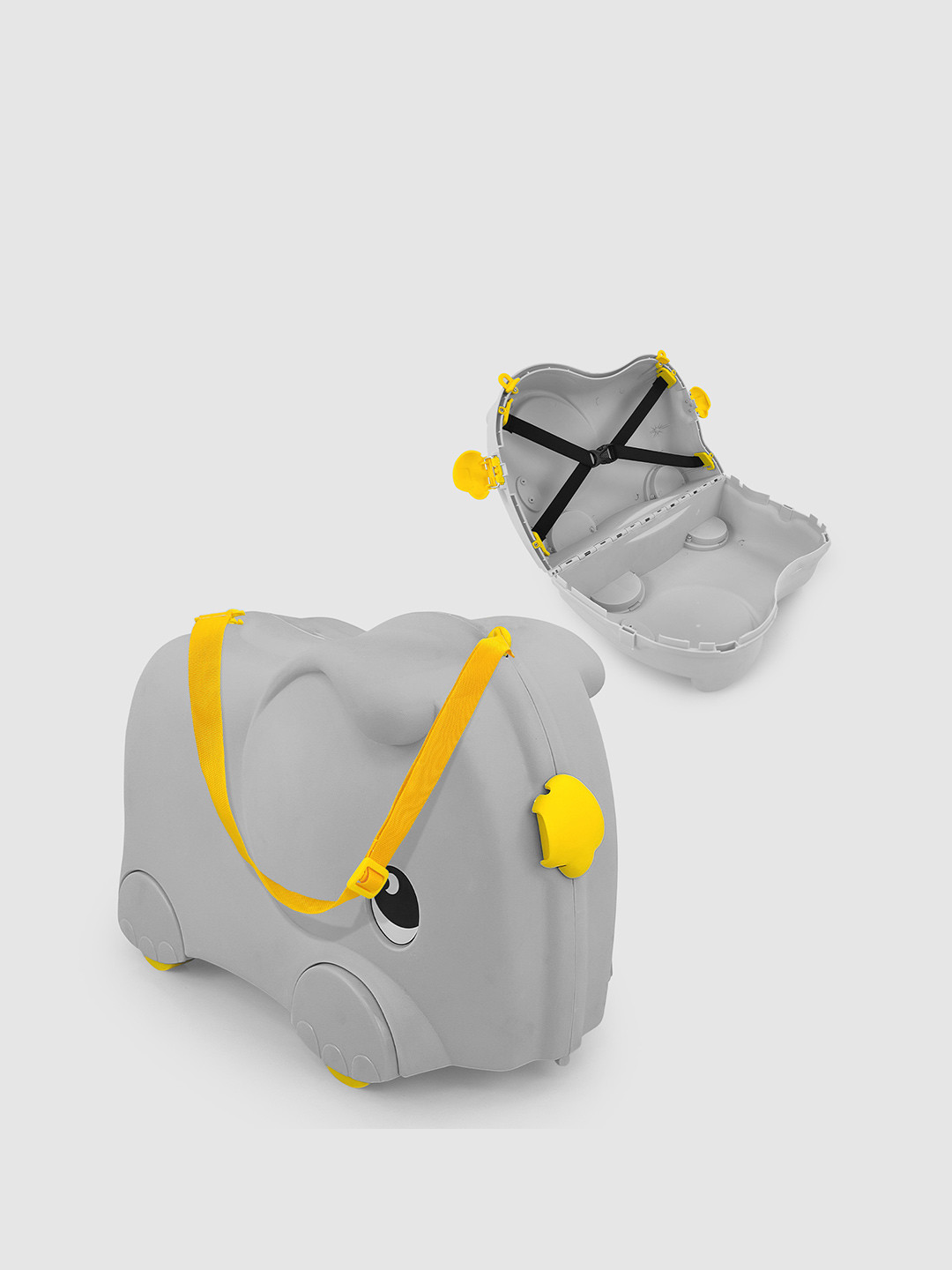 Buy NHR Kids Ride On Cabin Suitcase Trolley Bag for Unisex Kids