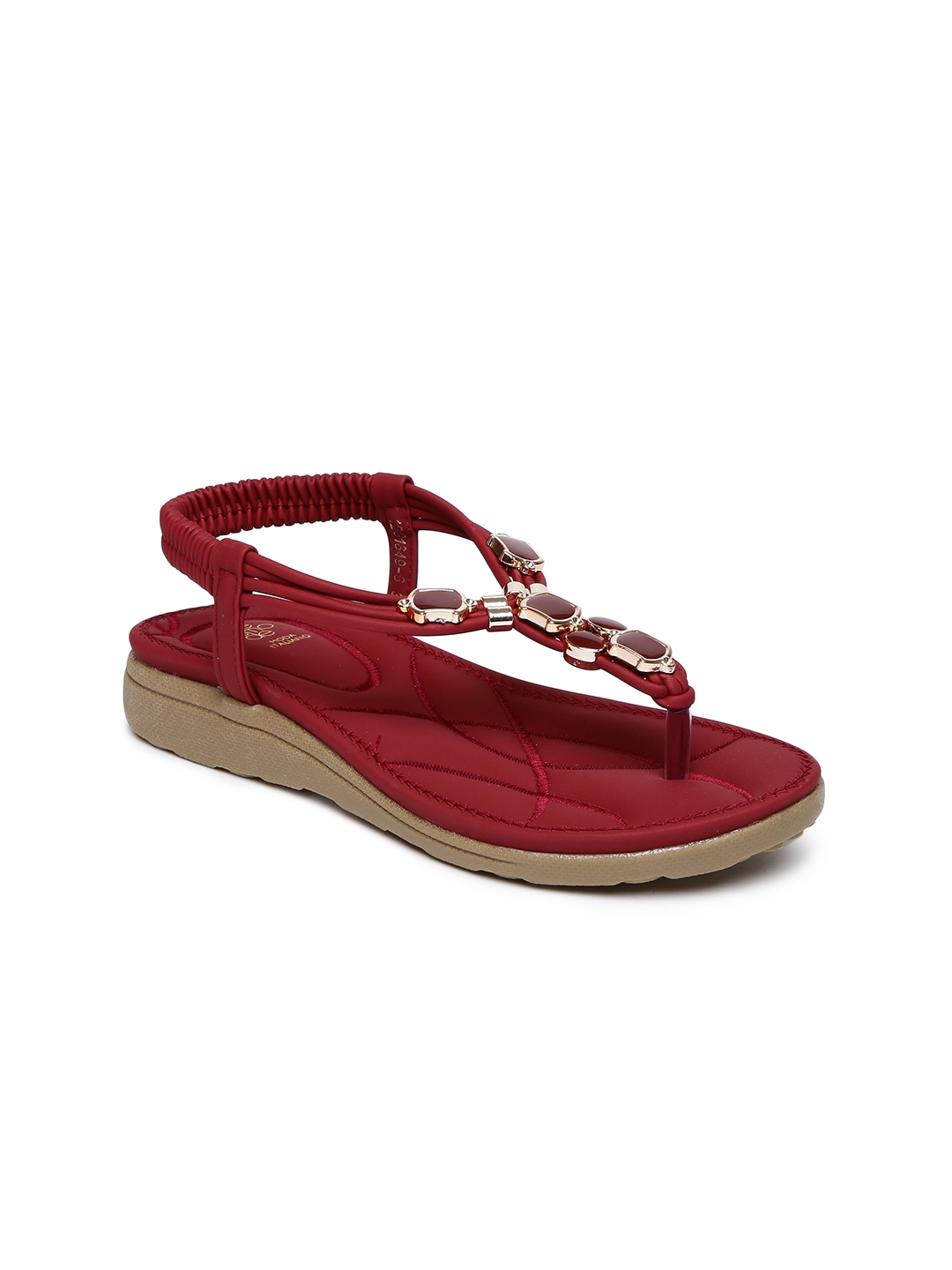 open toe flats myntra