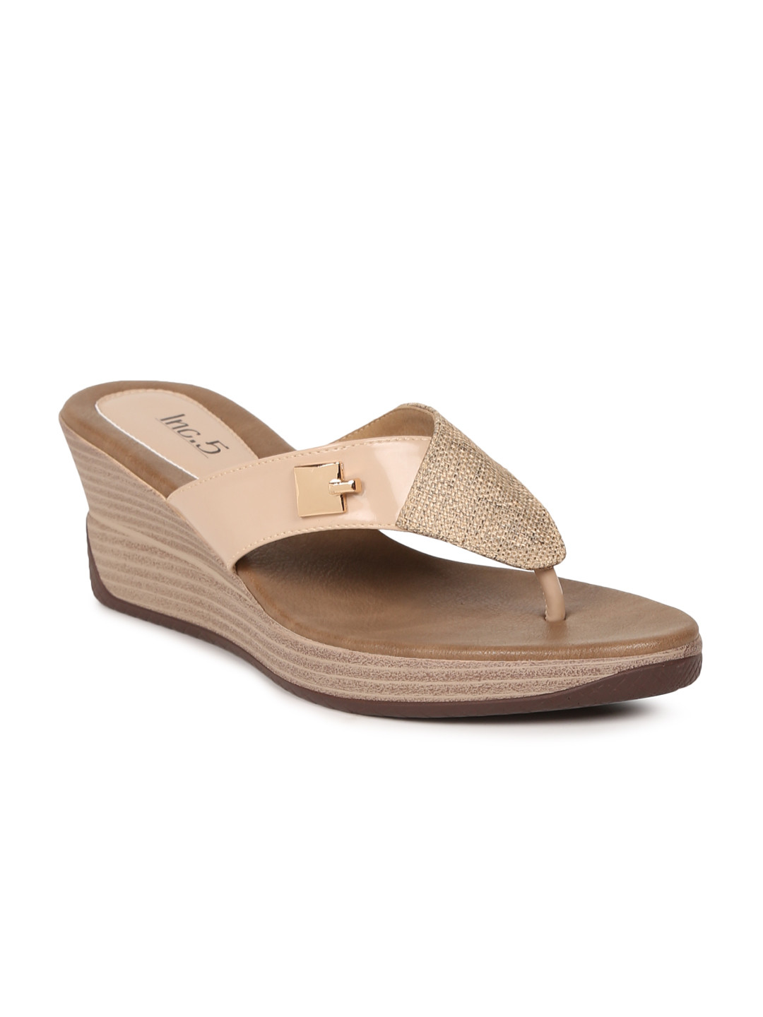 Buy Inc 5 Women Beige Wedges Heels for Women 2395336 Myntra