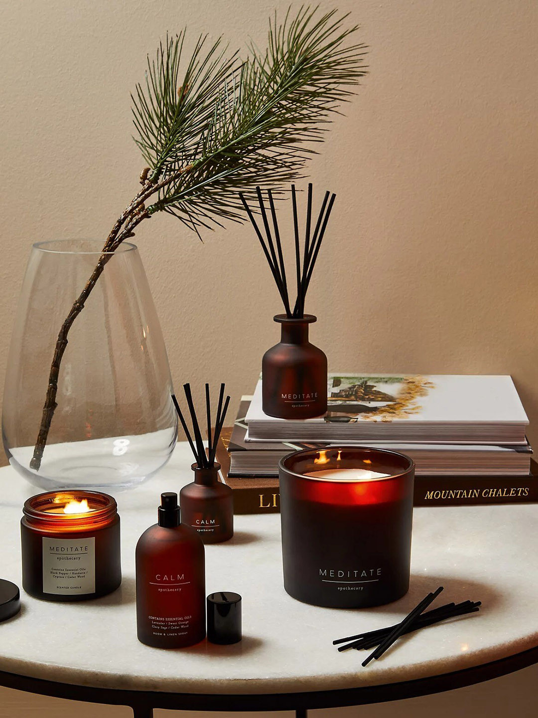 Buy Marks & Spencer Brown Aroma Oil Diffusers Aroma Oil Diffusers for