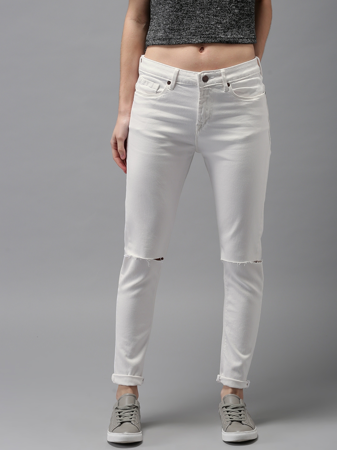 mid rise slim fit jeans