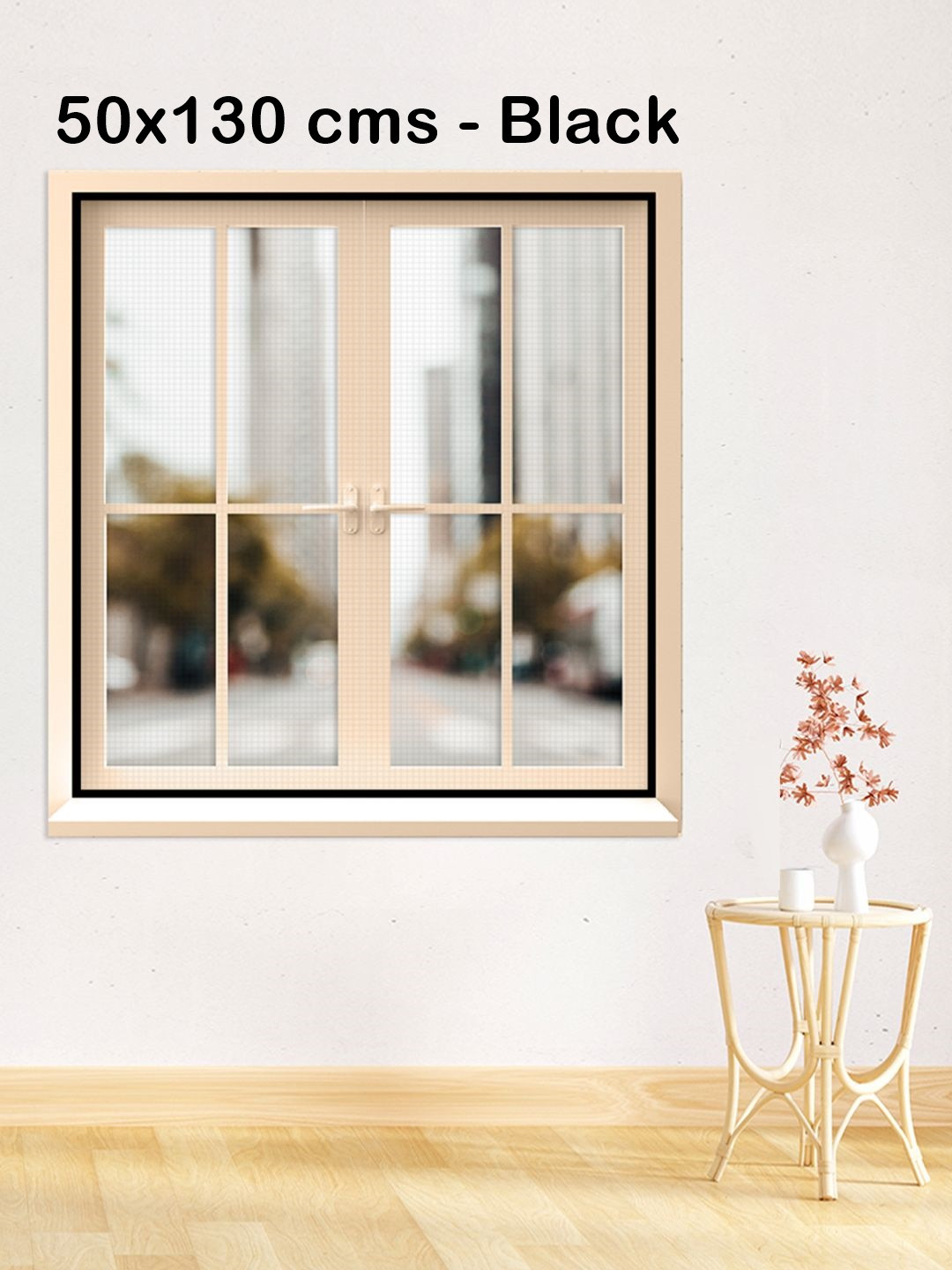 Buy Classic Mosquito Net Black Self Adhesive Hook Pre Stitched Window