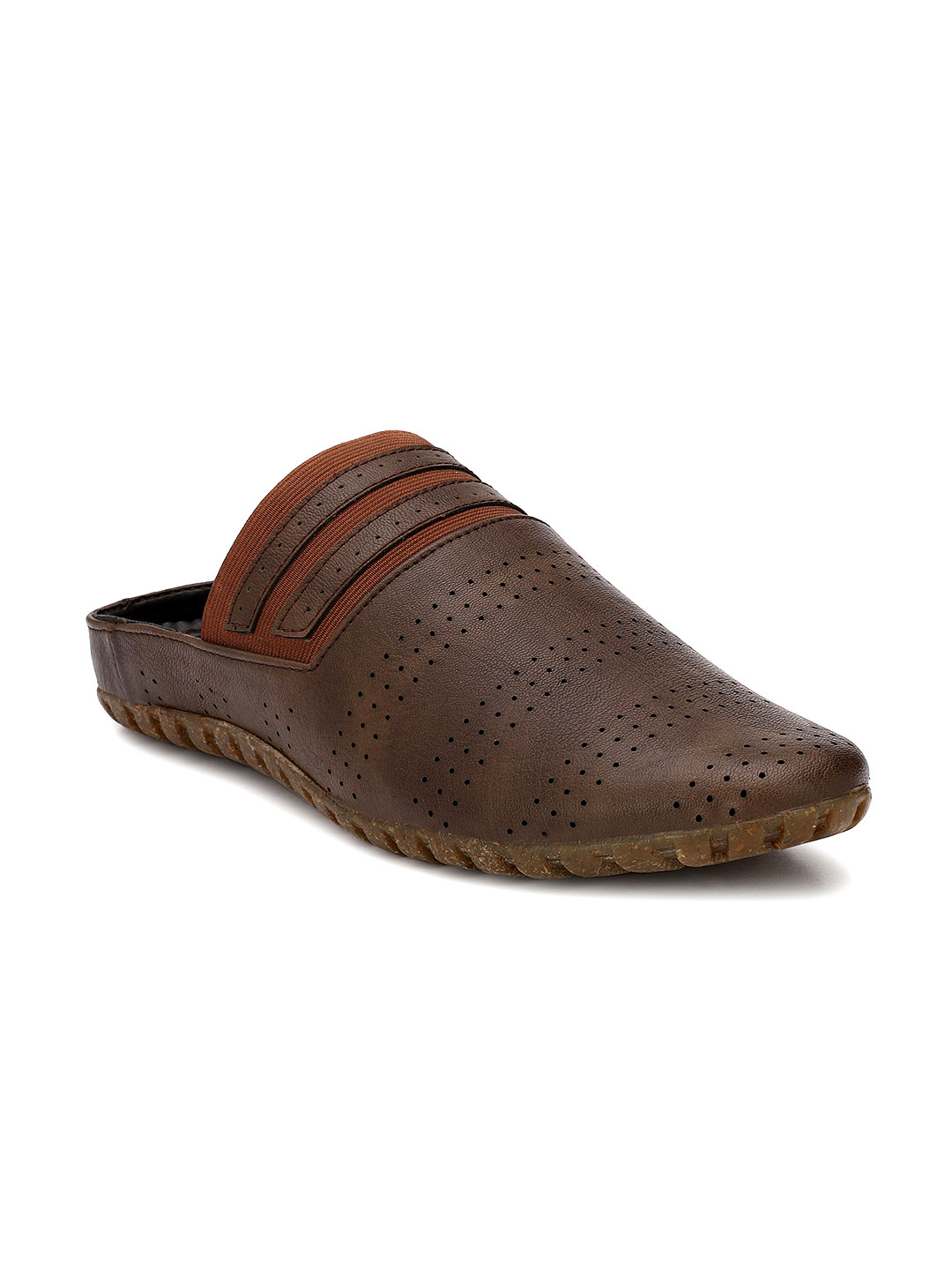 Buy El Paso Men Coffee Brown Comfort Sandals - Sandals for Men 2398485 | Myntra