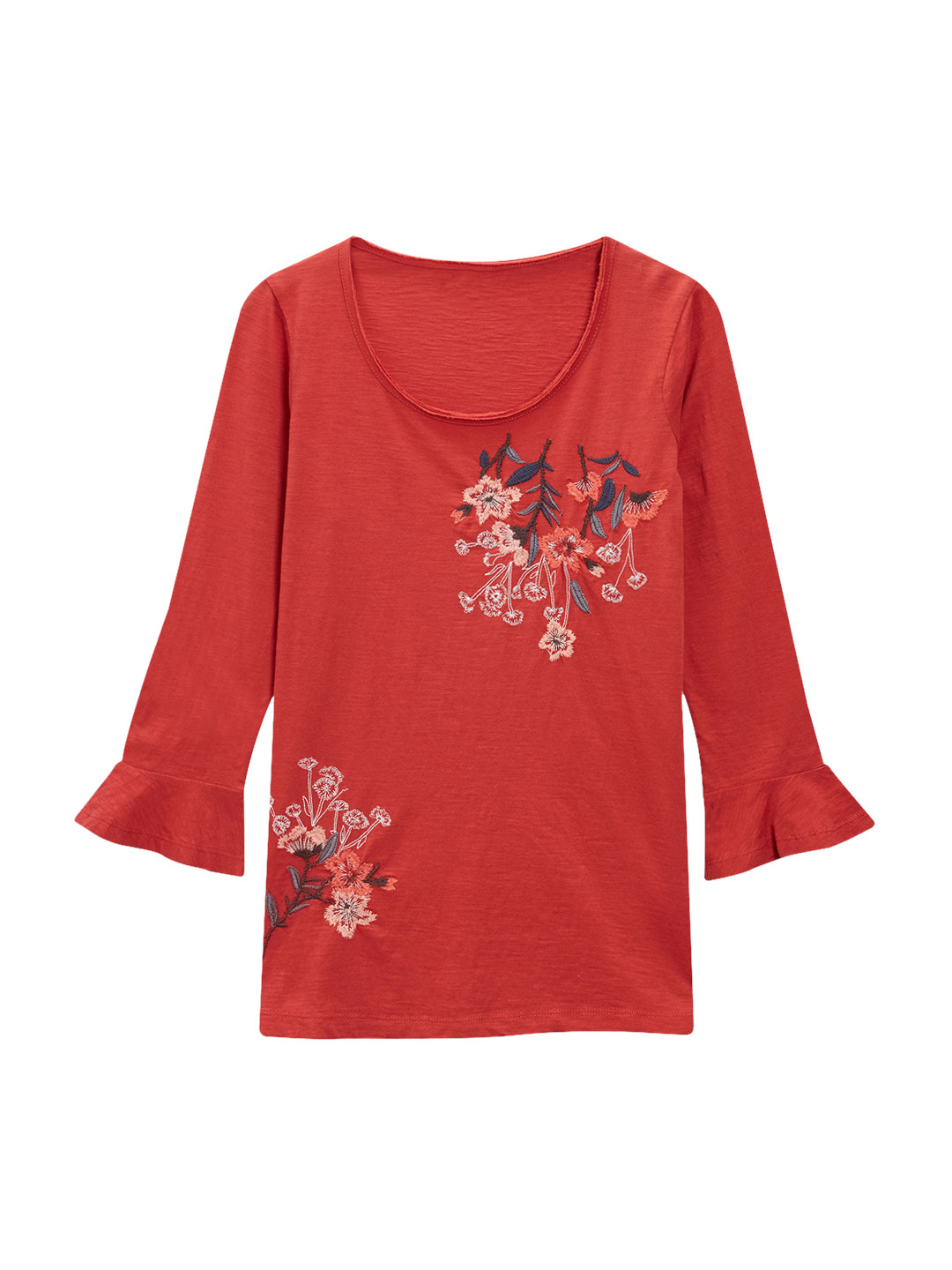 Buy Next Women Red Printed Scoop Neck T Shirt - Tshirts for Women 2398751 | Myntra