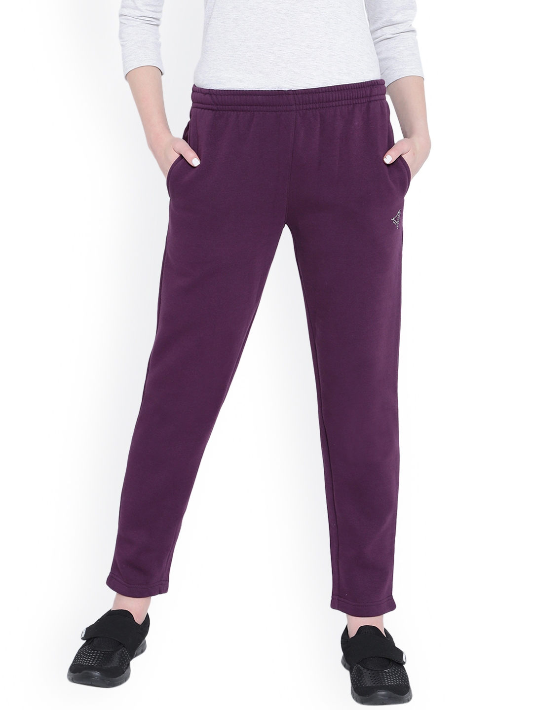 champion purple track pants