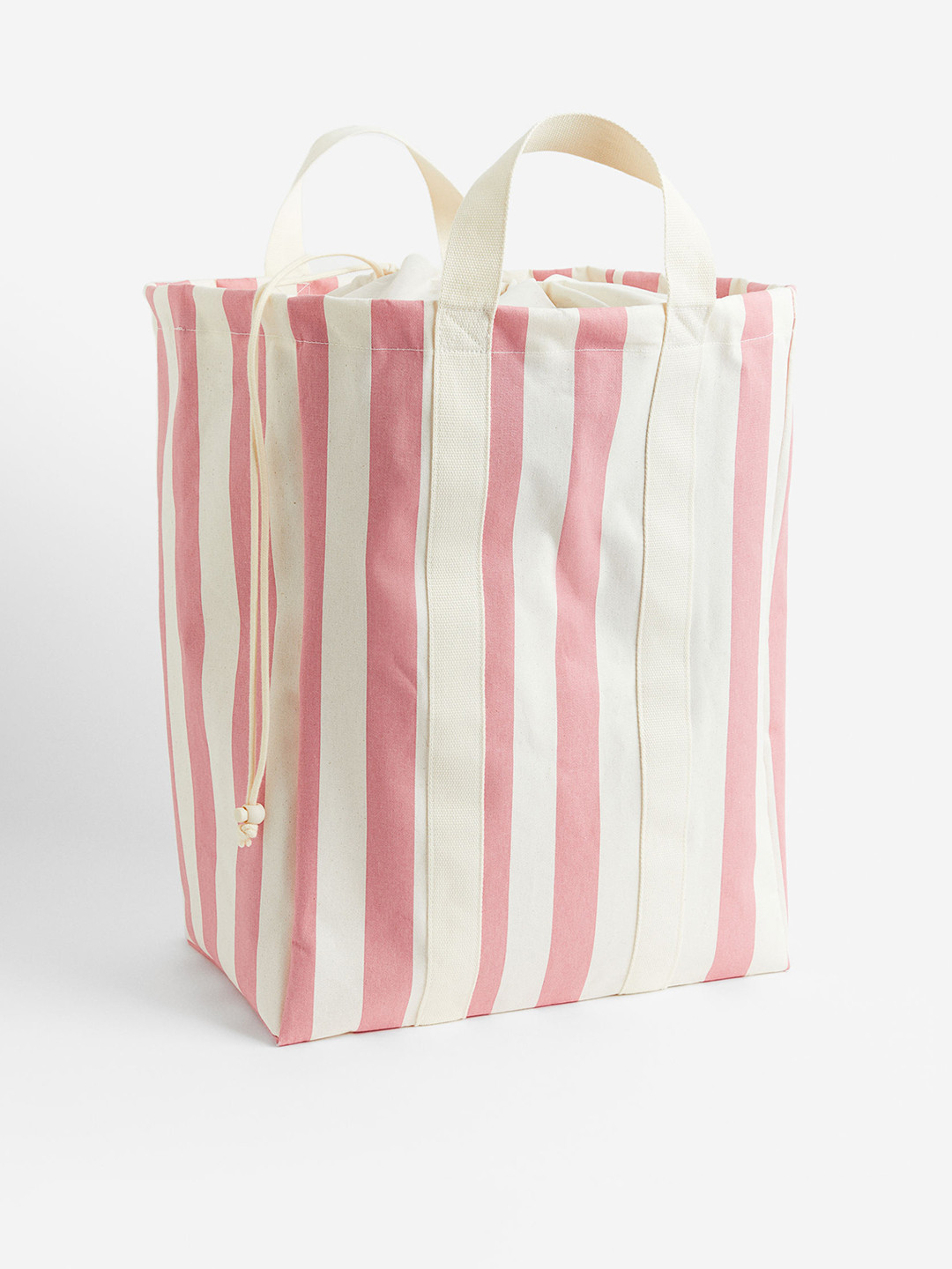 Buy H&M Pink & White Cotton Twill Laundry Bag Laundry Bag for Unisex