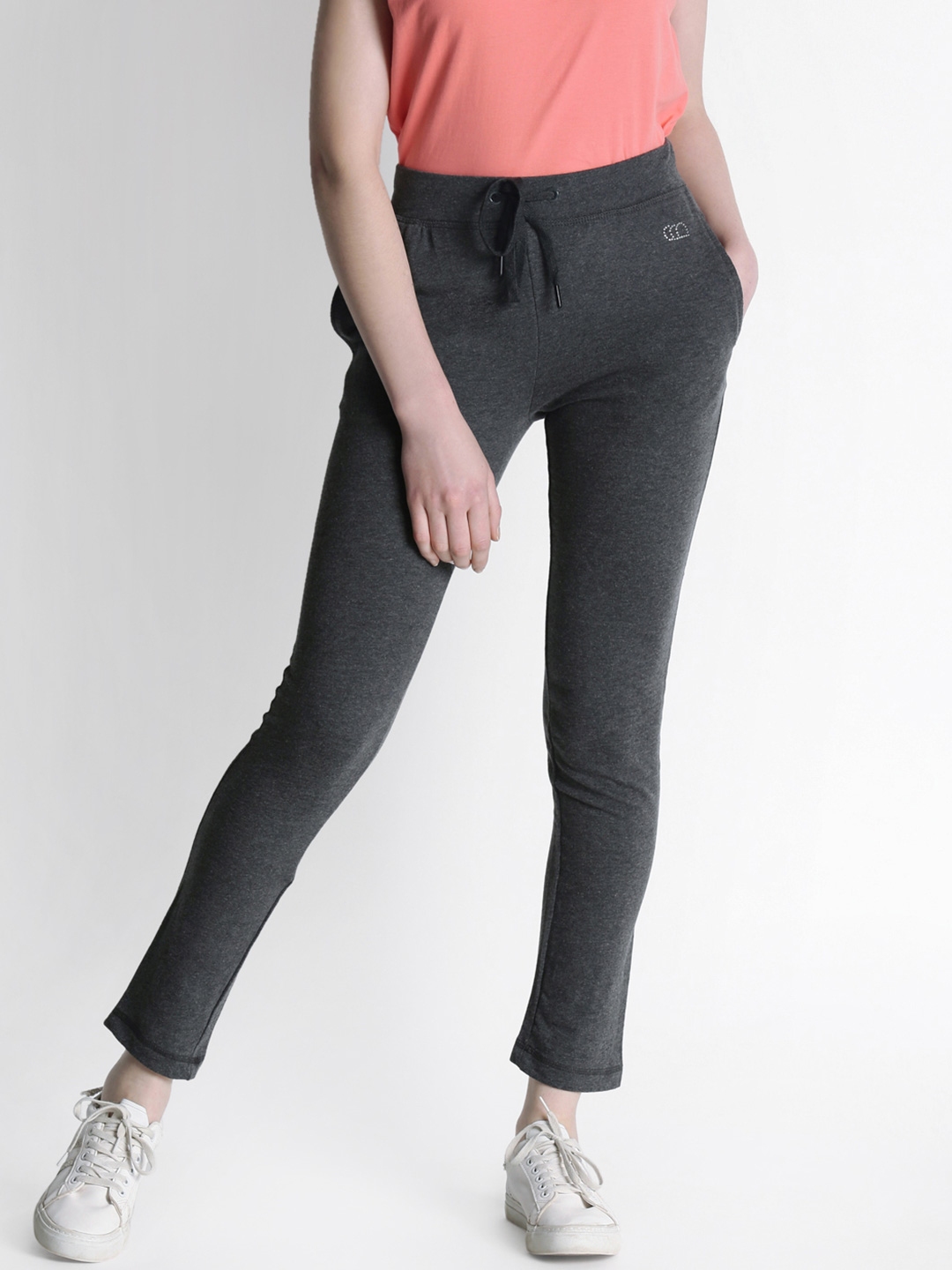 womens grey track pants