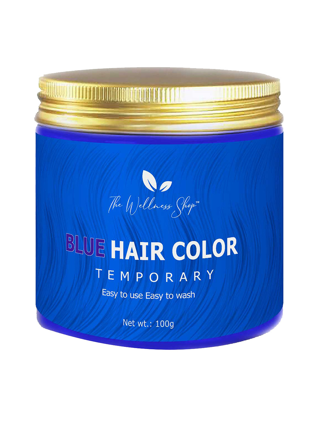 Buy The Wellness Shop Vegan Temporary Hair Color 100 G Sparkling Blue