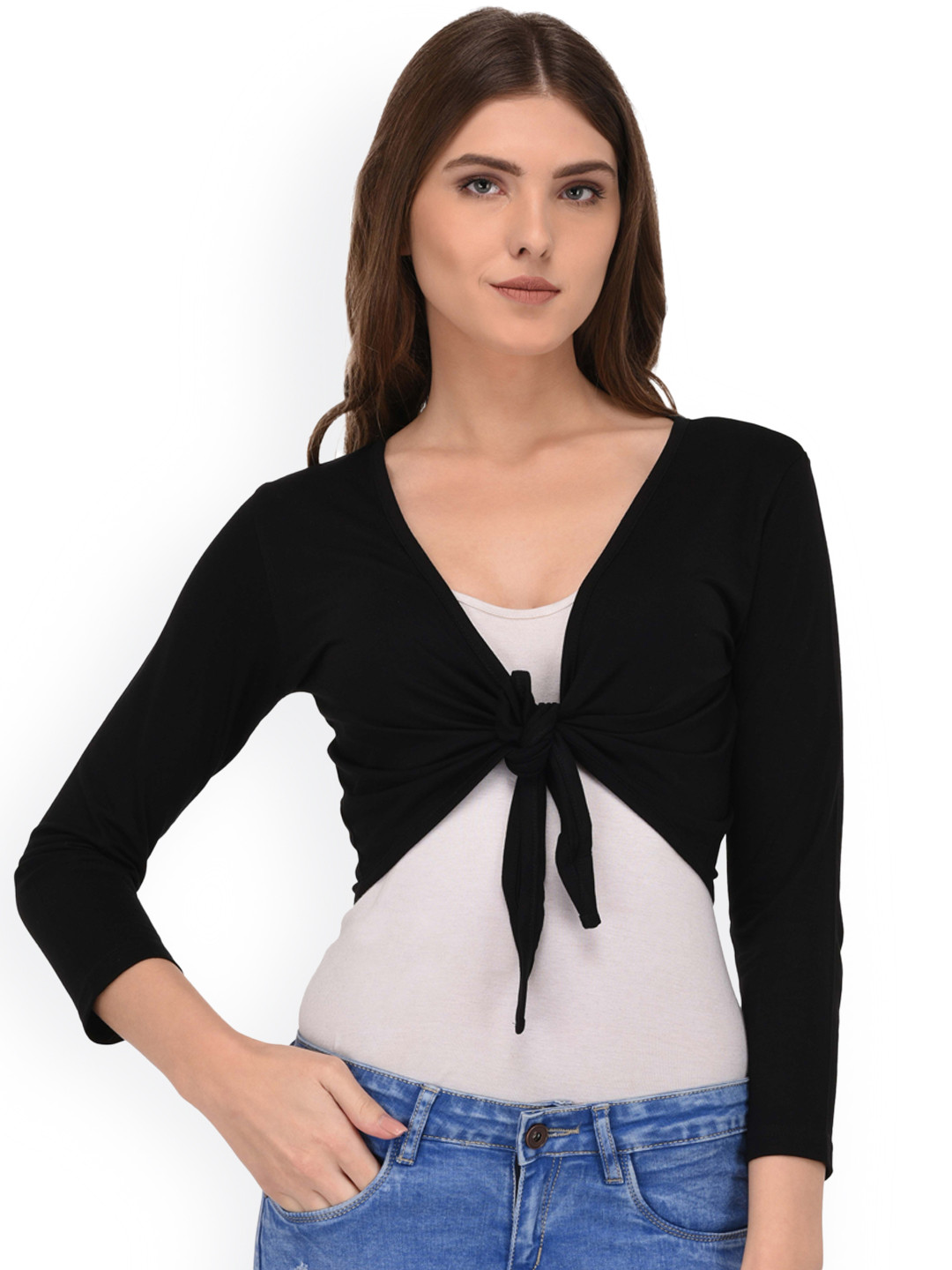 Sera Women's tie up front shrug