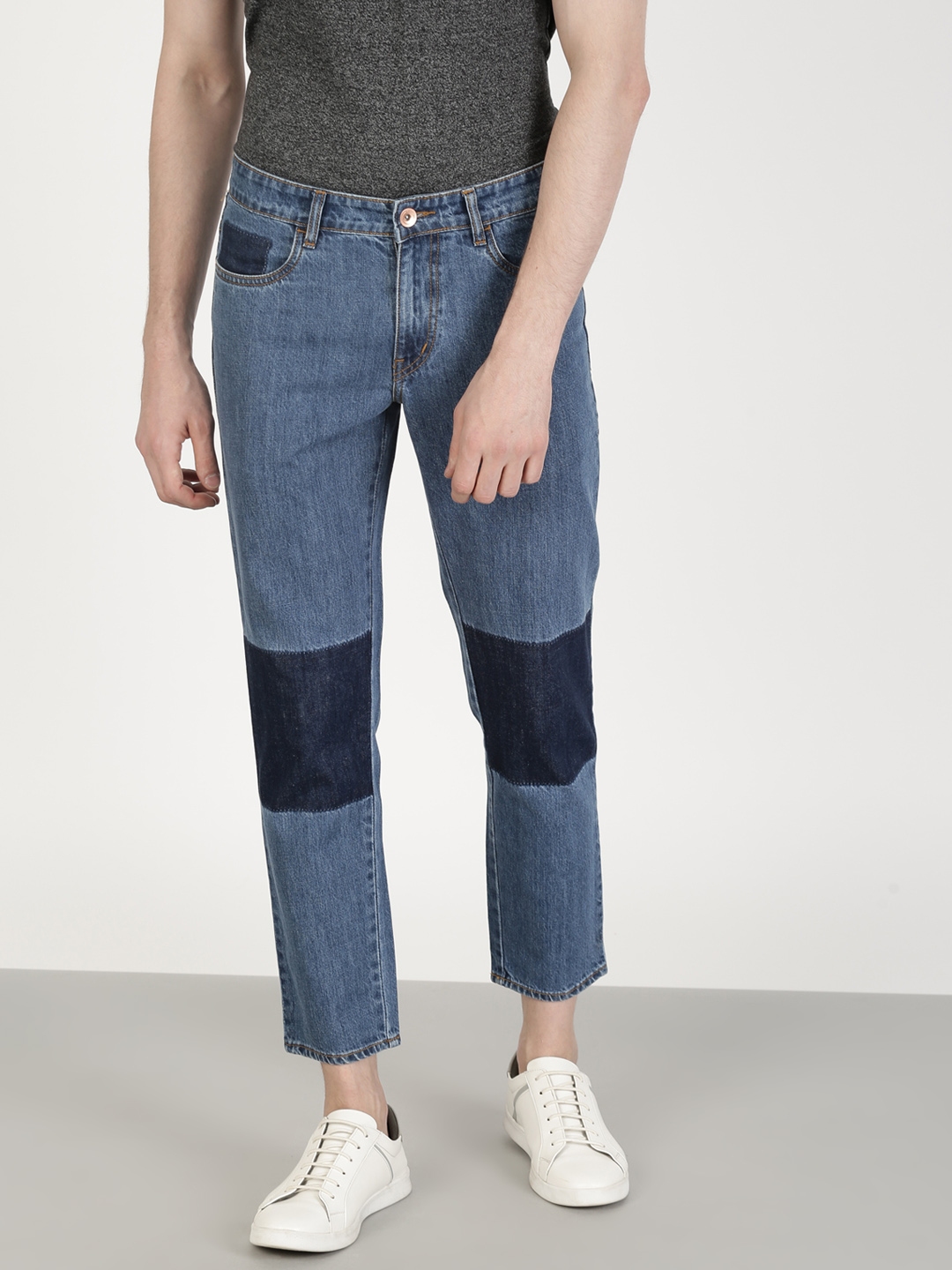 men's cropped jeans