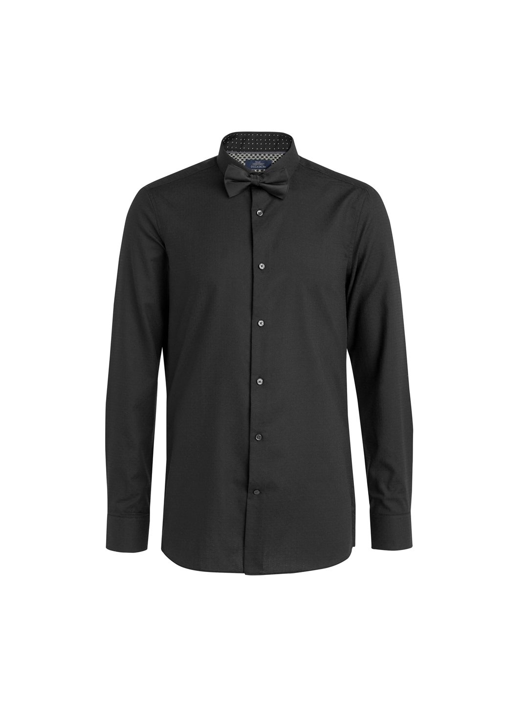 mens black shirt m&s