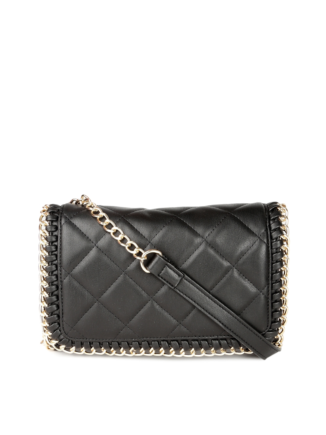 Buy FOREVER 21 Black Solid Sling Bag - Handbags for Women 2404451 | Myntra