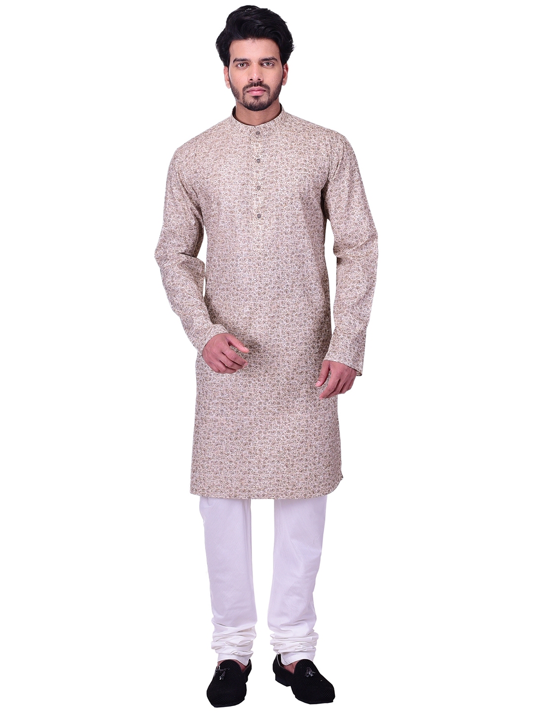 manyavar brown kurta