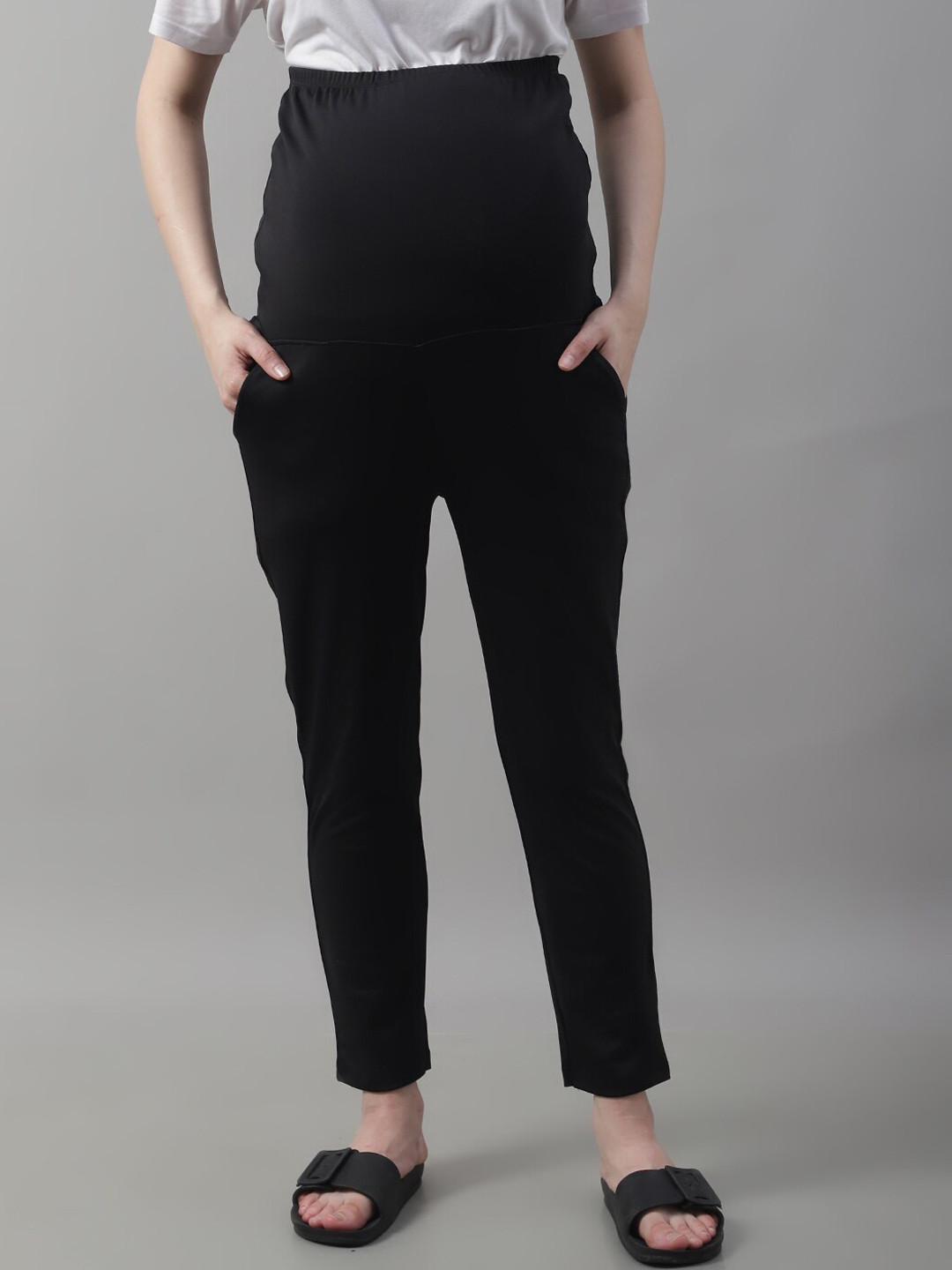 Buy Frempy Women Maternity Track Pant Track Pants for Women 24050226