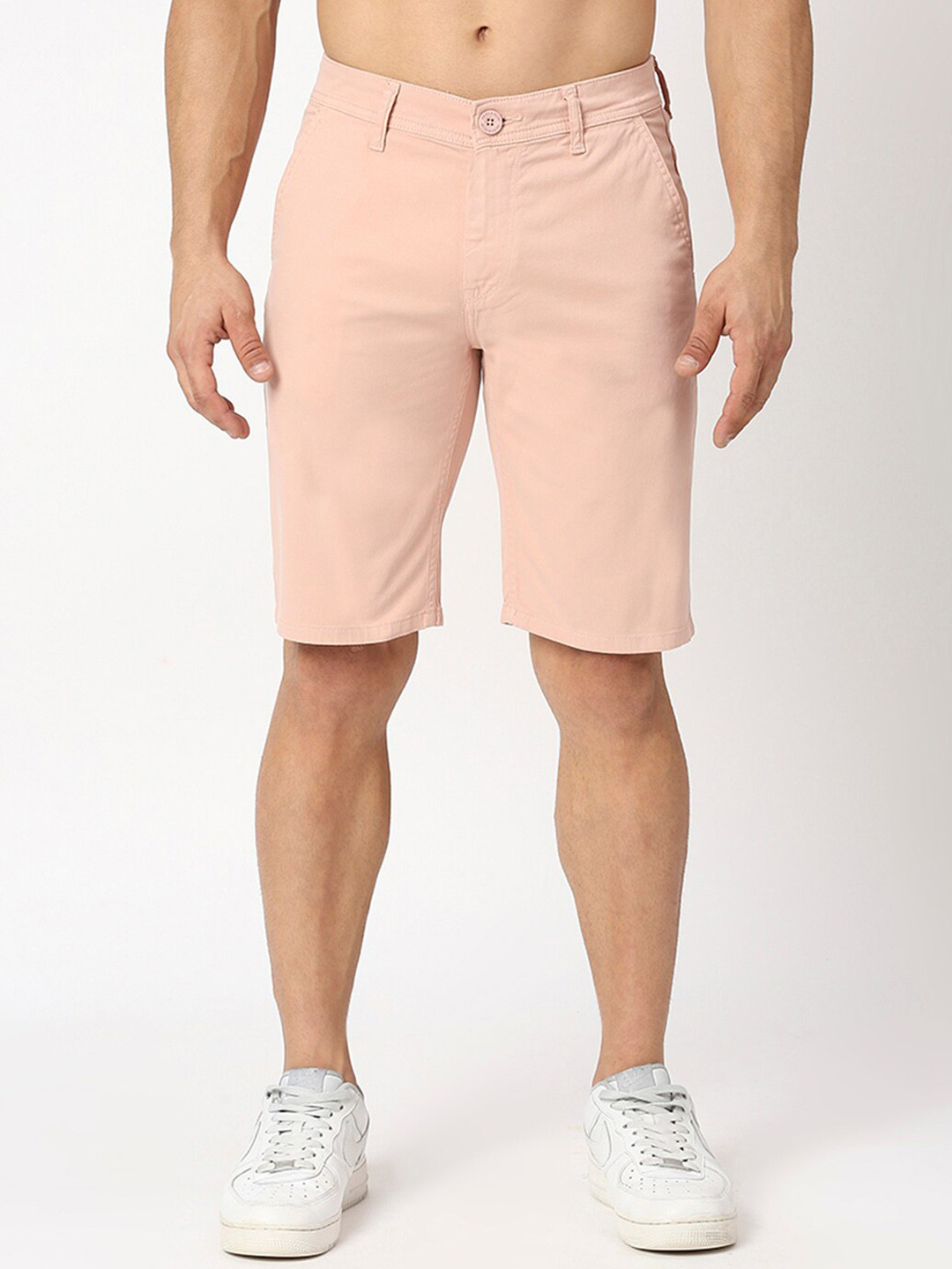 Buy HERE&NOW Men Slim Fit Chino Shorts - Shorts for Men 24051344 | Myntra