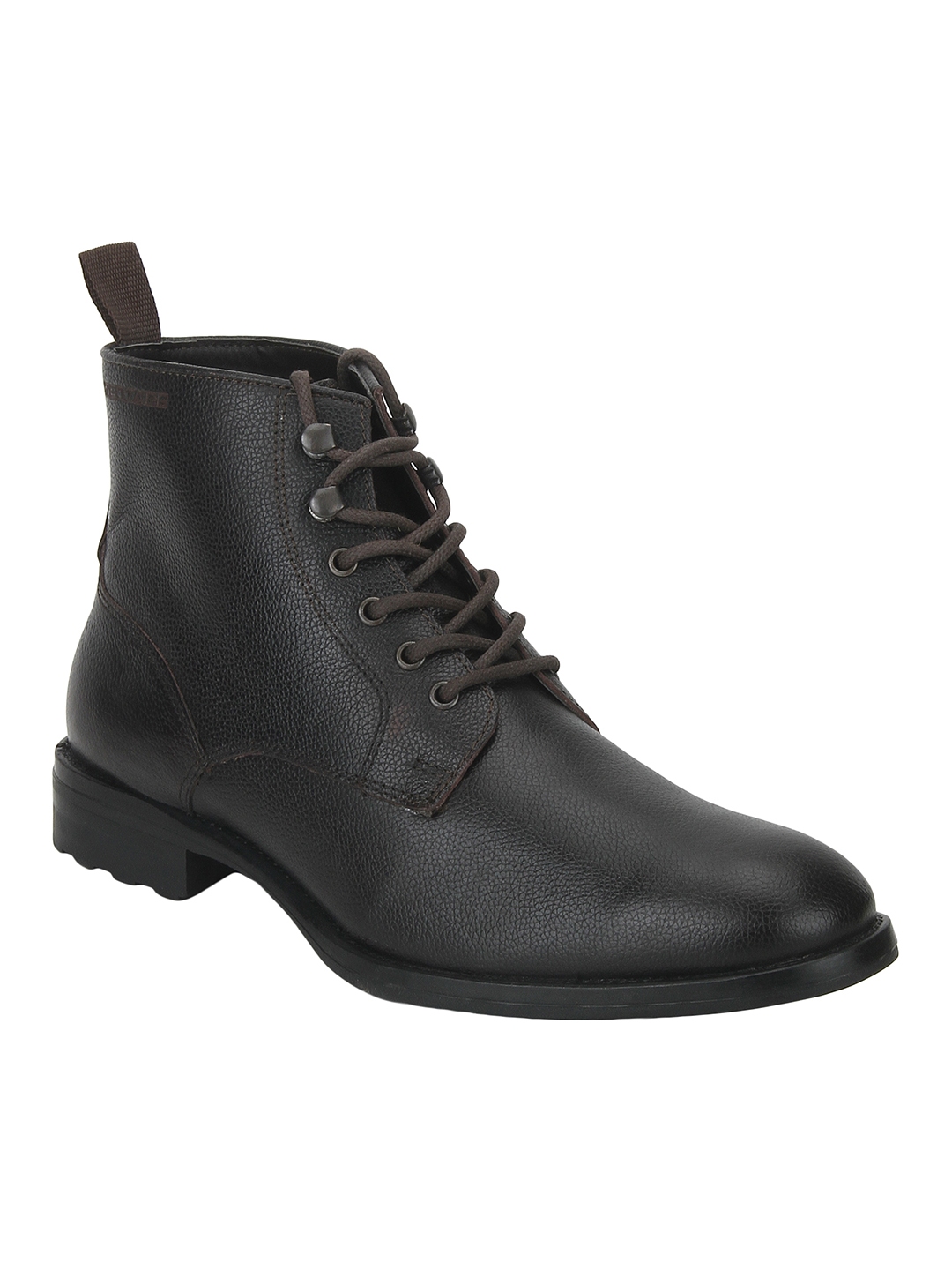 red tape mid top flat boots