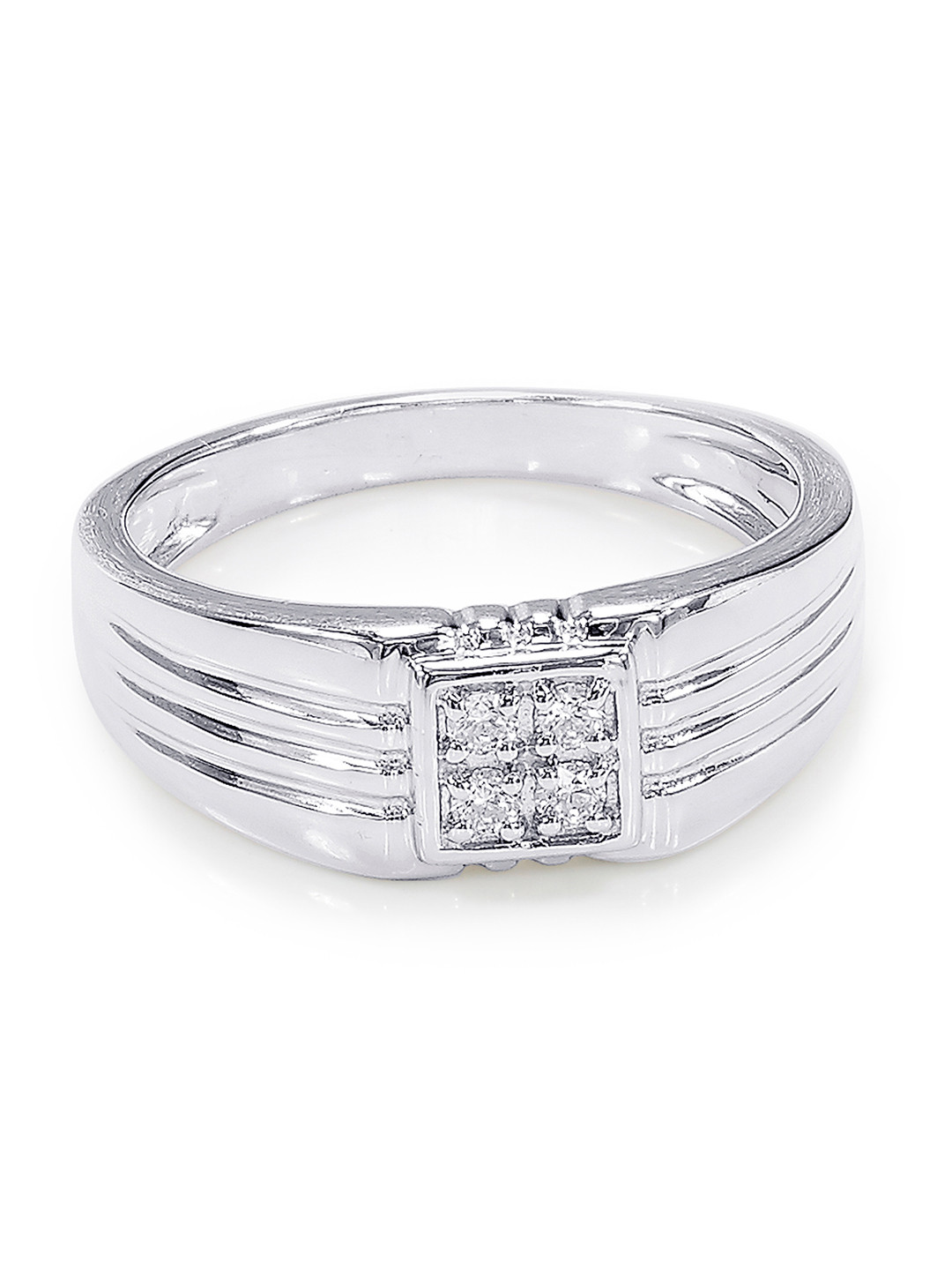 Buy Peora Men Silver Plated Ring Ring for Men 2406764 Myntra