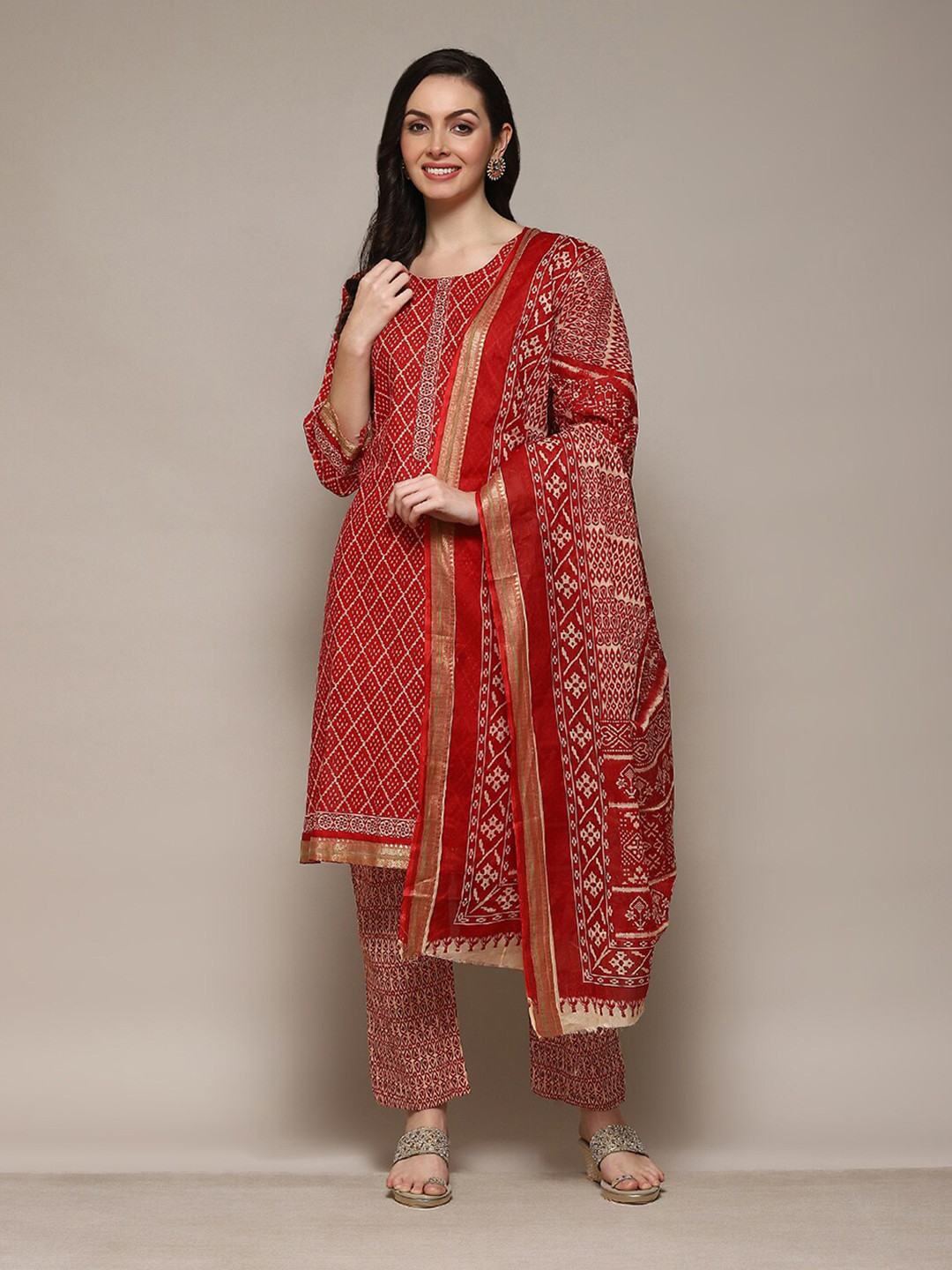 Buy Biba Unstitched Dress Material Dress Material for Women 24074904