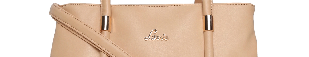 Buy Lavie Beige Solid Shoulder Bag - Handbags for Women 2407510 | Myntra