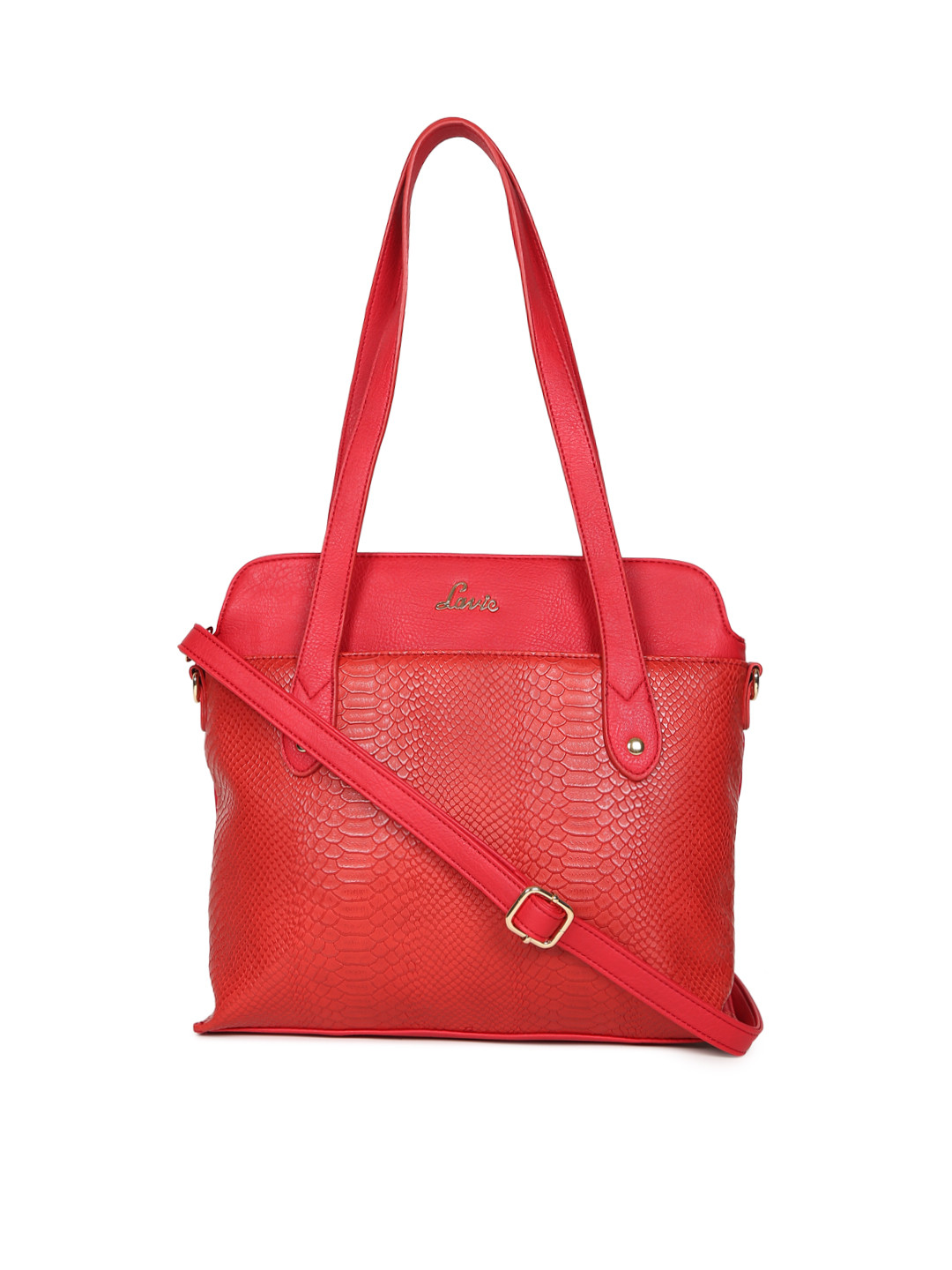Buy Lavie Red Solid Shoulder Bag Handbags for Women 2407516 Myntra