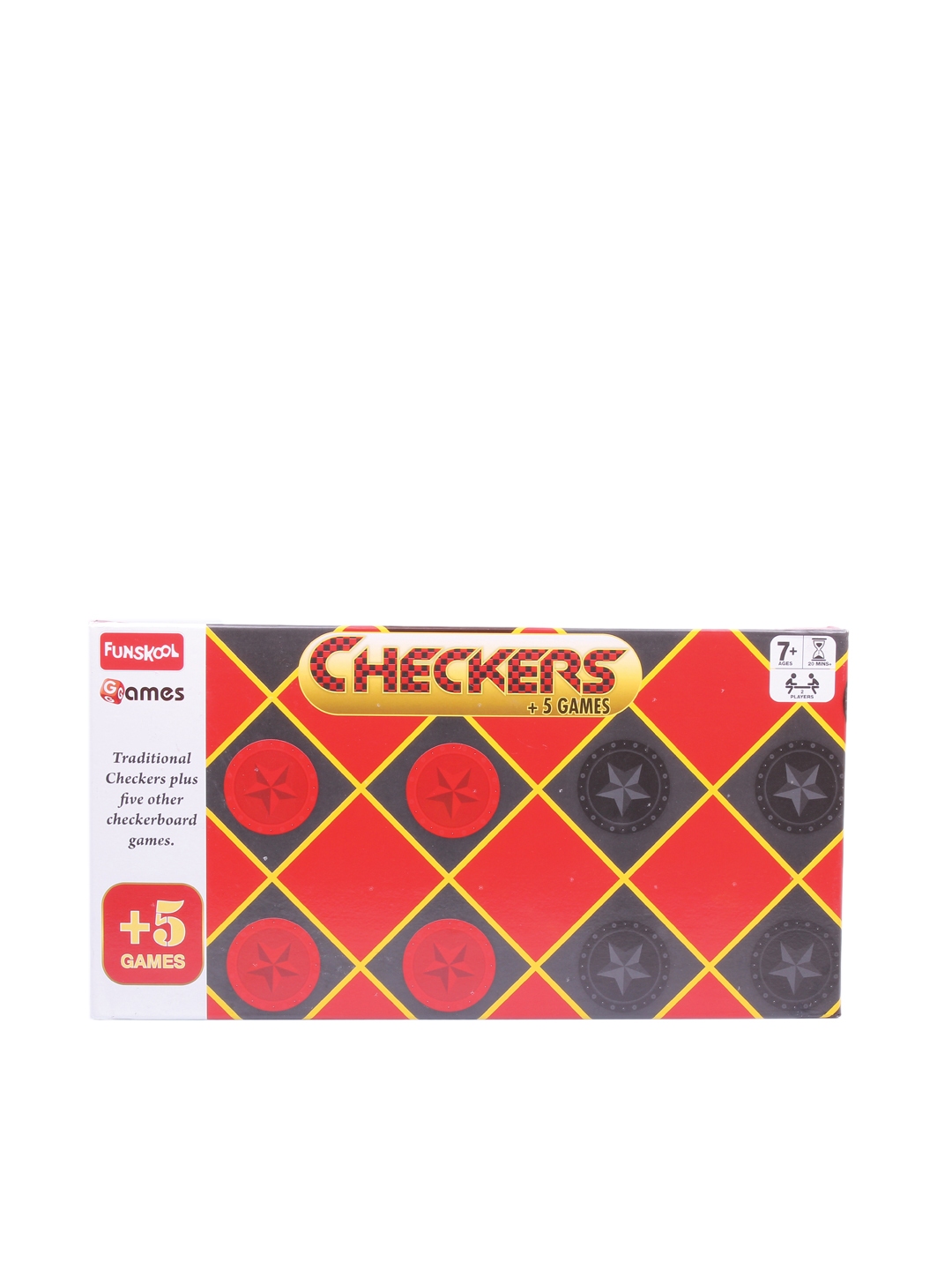Buy funskool checkers 5 games for 7 years activity toys and games