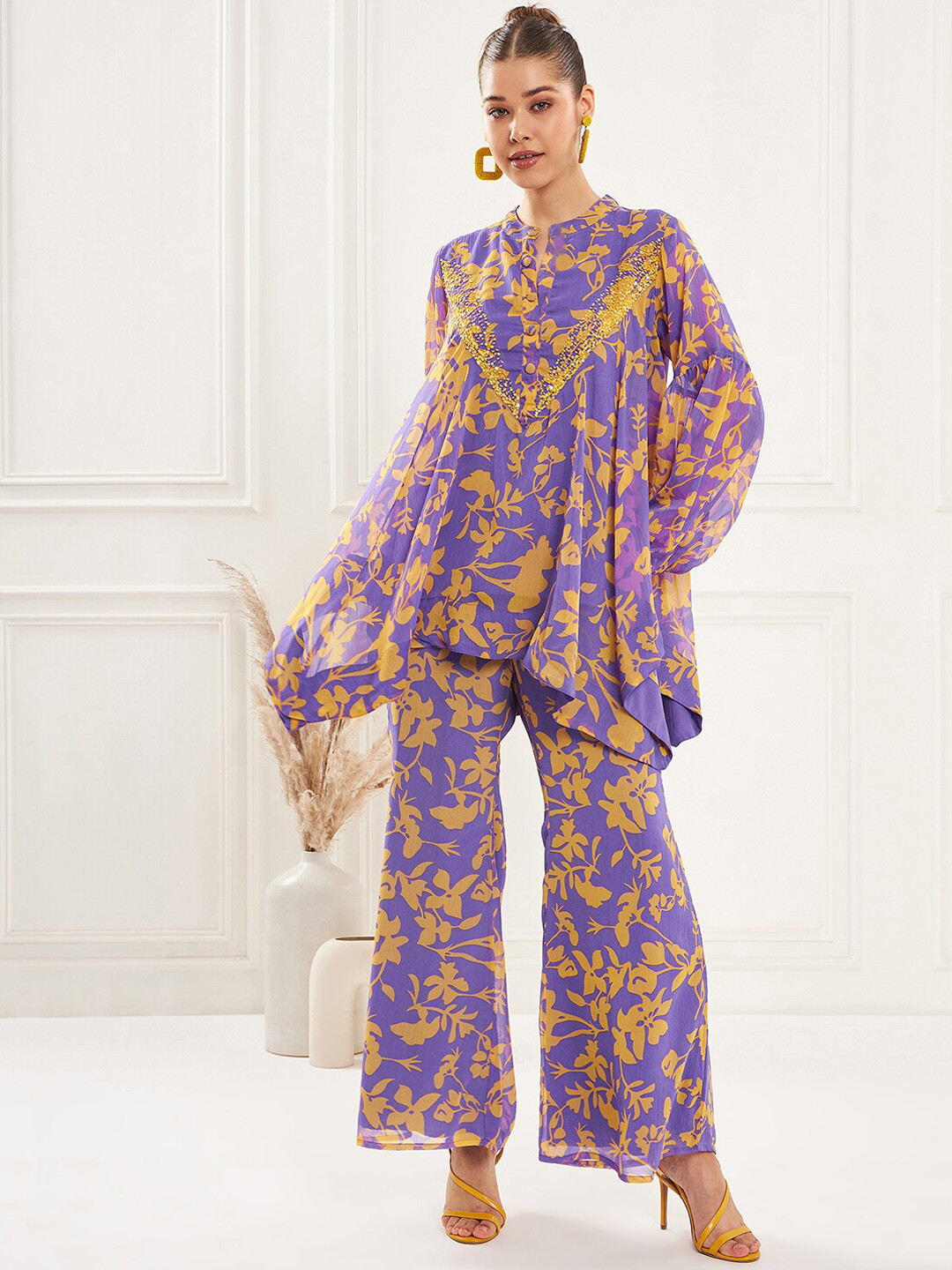 Kavya Tunic with palazzo main image 1