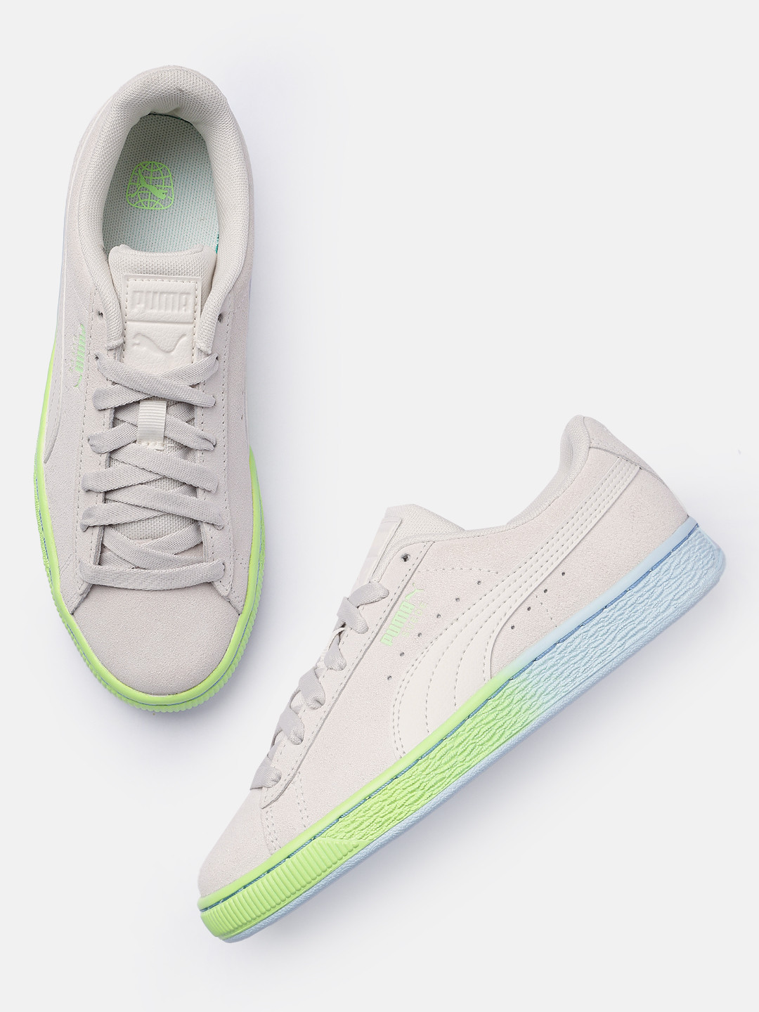 Buy Puma Women Suede Sneakers - Casual Shoes for Women 24095668 | Myntra