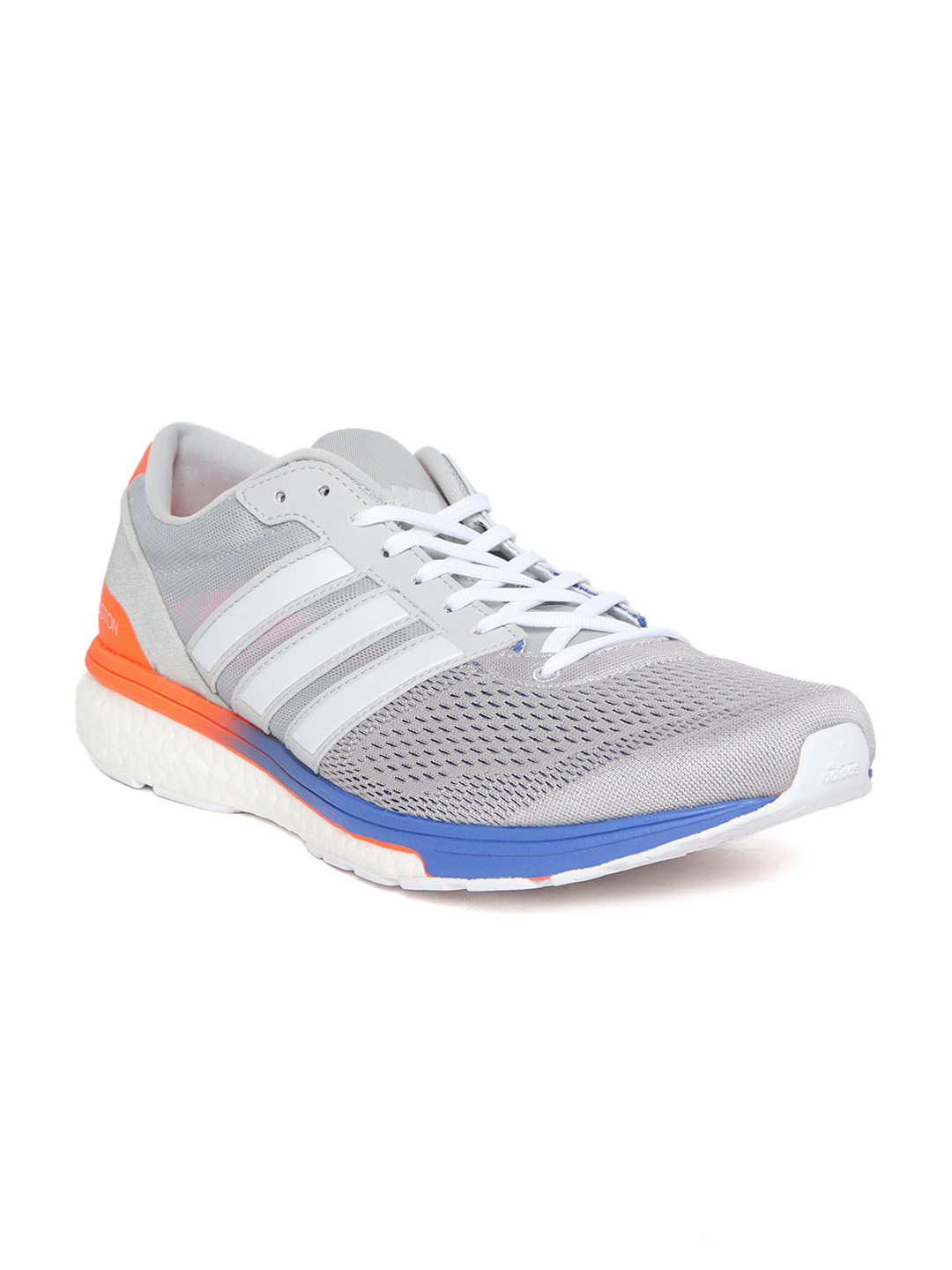 Buy Adidas Men Grey ADIZERO Boston Running Shoes Sports Shoes for Men