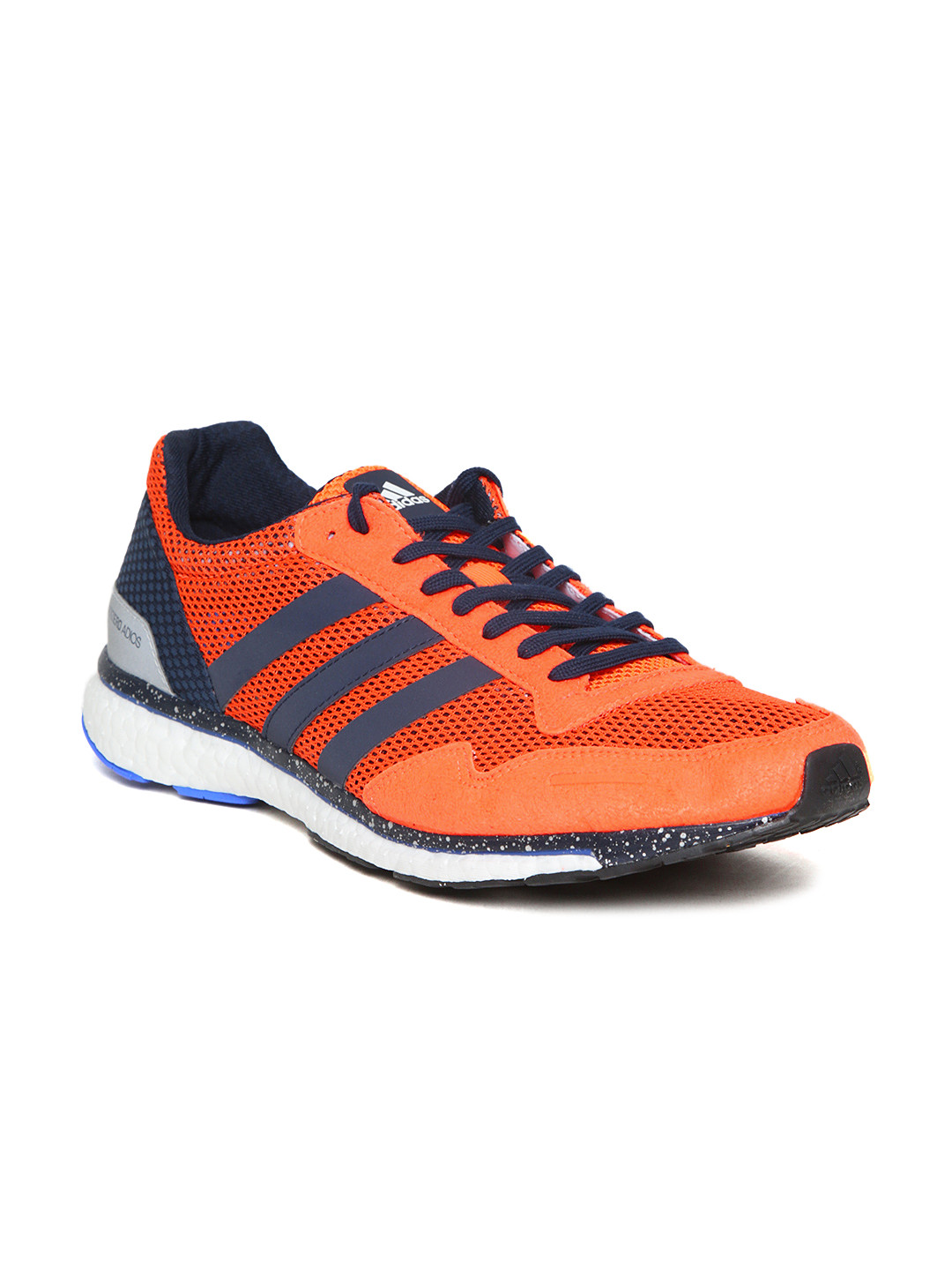 Buy Adidas Men Orange & Navy ADIZERO ADIOS Running Shoes Sports Shoes