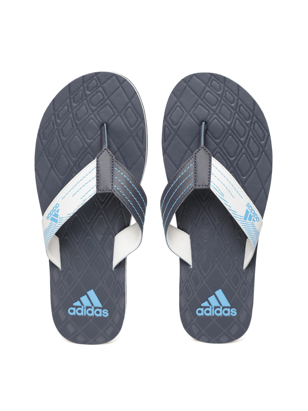 adidas flip flops grey