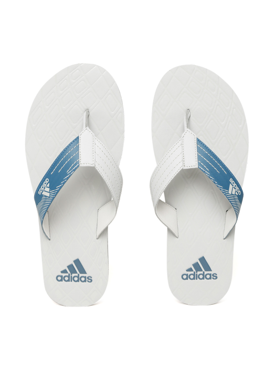 adidas flip flops grey