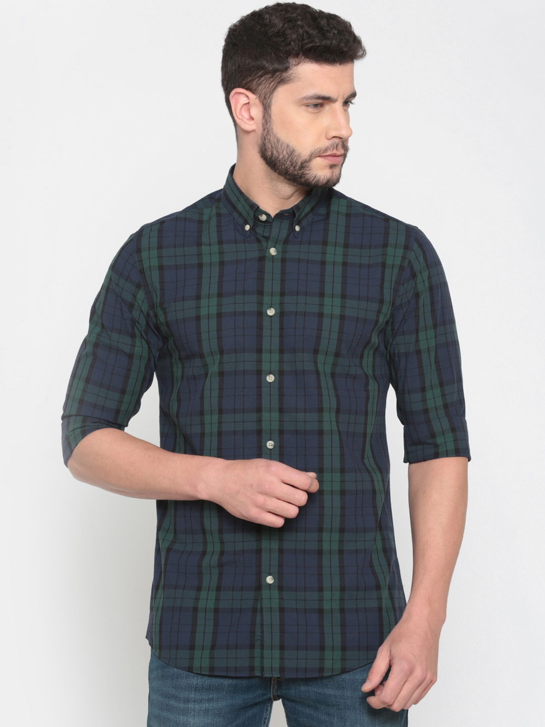 jack and jones checked shirt