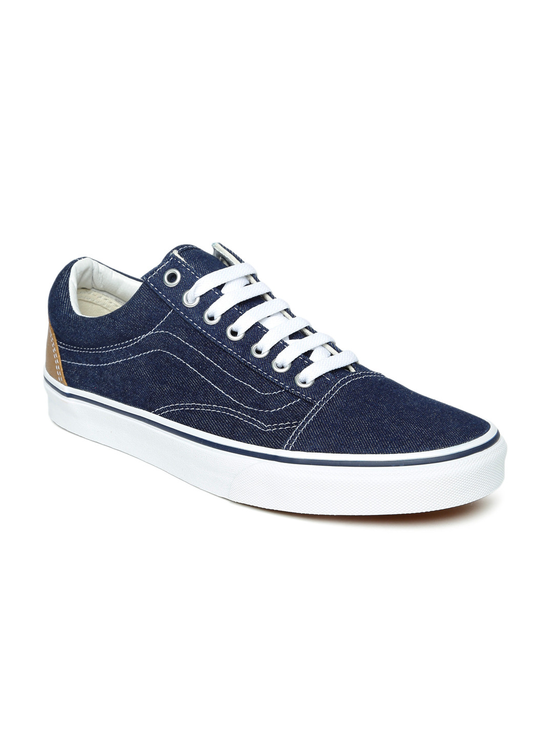 Buy Vans Unisex Blue Old Skool Skate Shoes Casual Shoes
