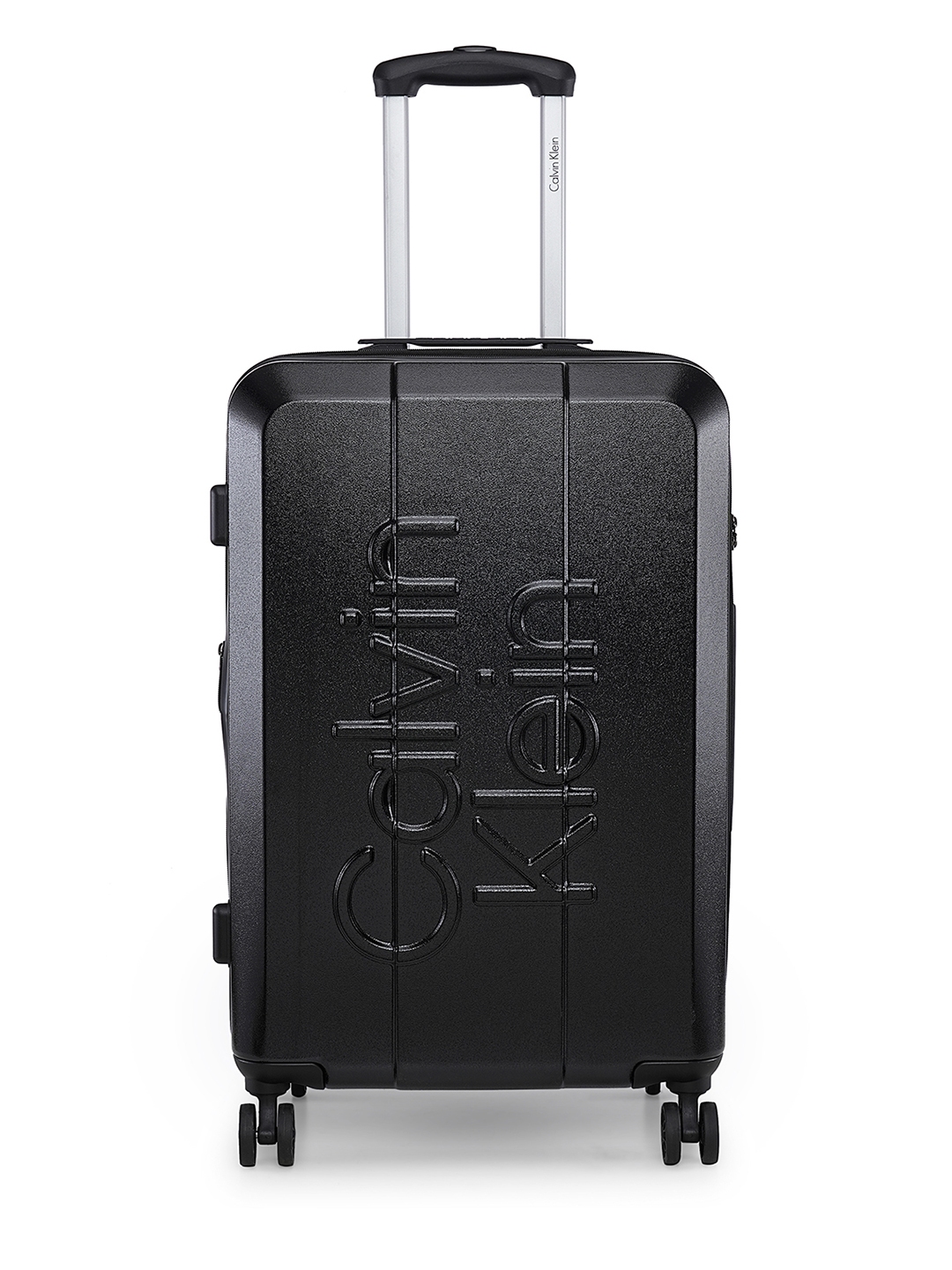 Buy Calvin Klein OVERLAY Range Black Hard 24" Medium Luggage - Trolley ...