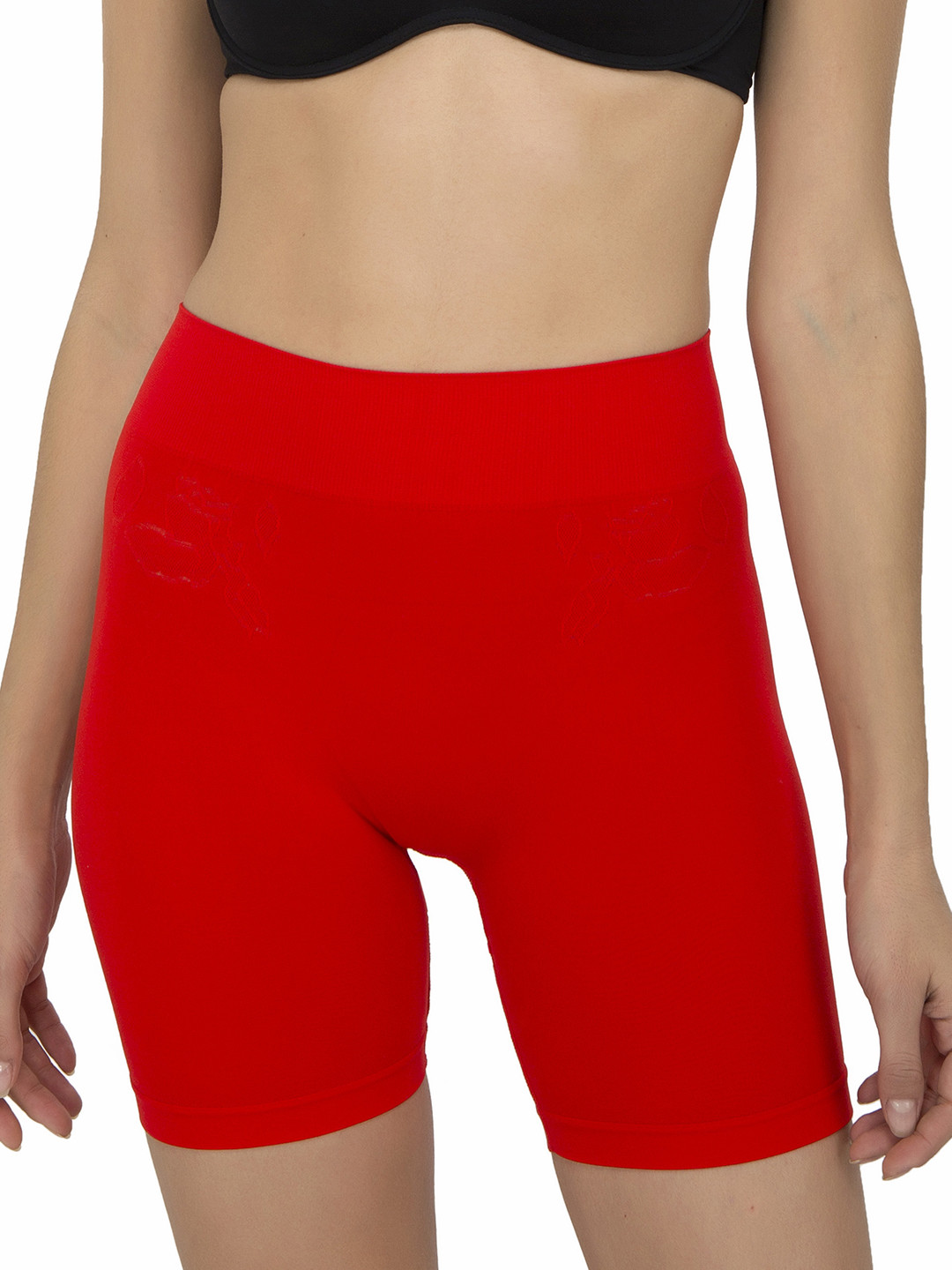 Buy Laceandme Red Women Micro Shapewear 4153 Shapewear for Women