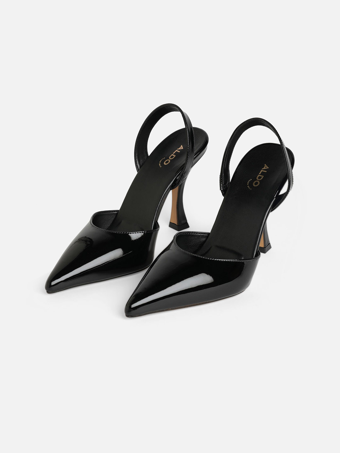 Buy ALDO Pointed Toe Slim Mules With Backstrap Heels for Women