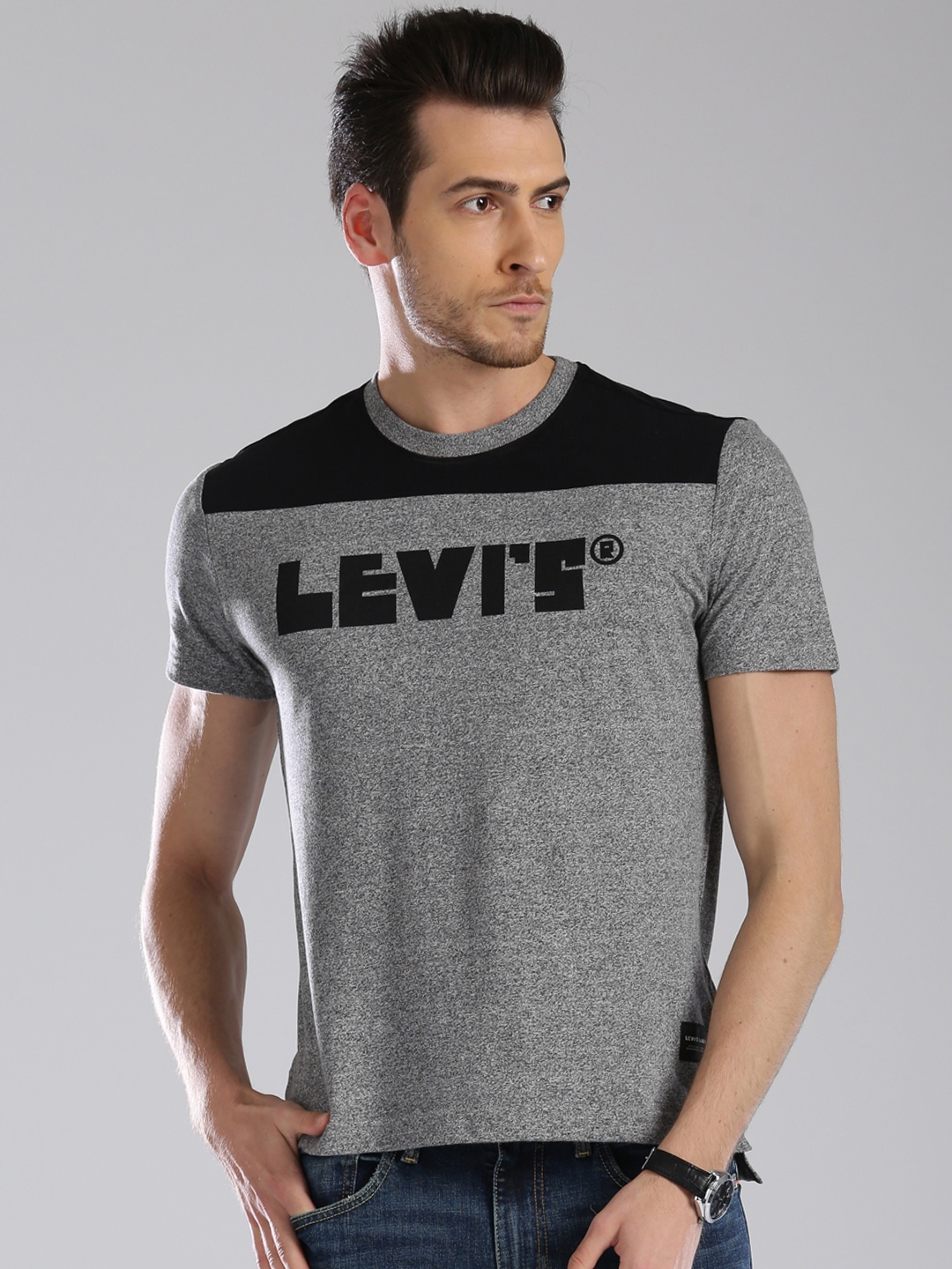 grey levi t shirt